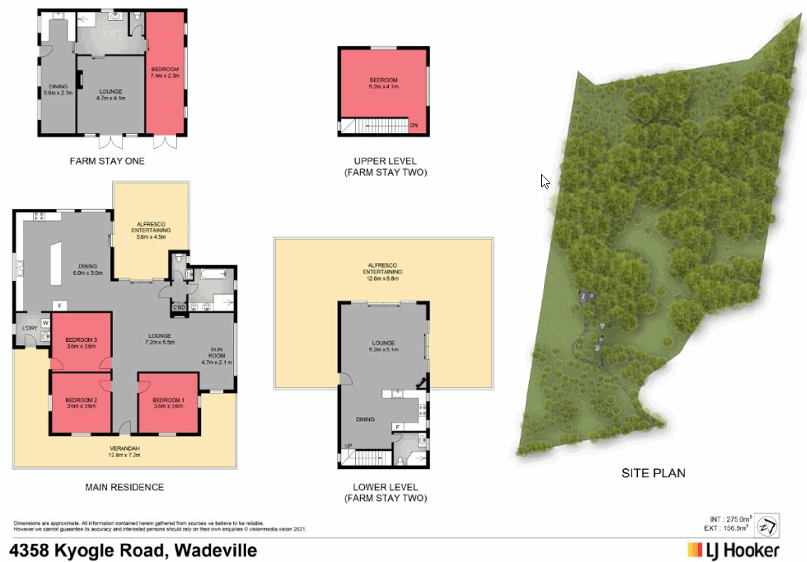 4358 Kyogle Road, Wadeville For Sale by Farmbuy.com - floorplan 1