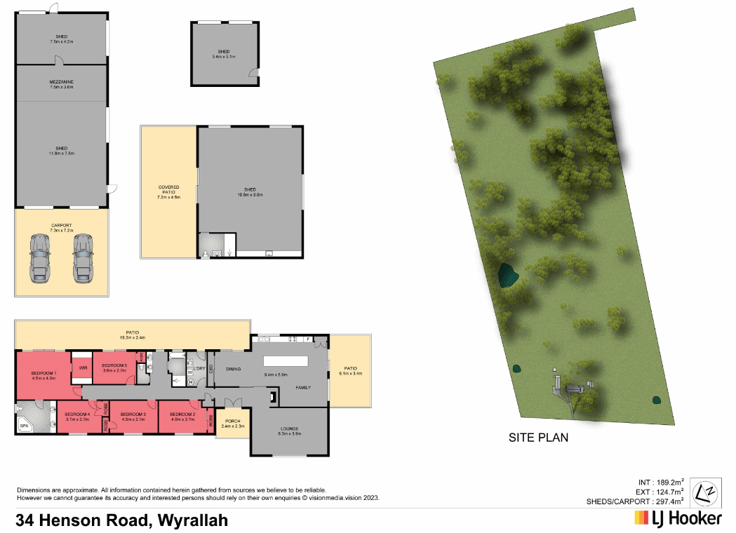 34 Henson Road, Wyrallah Sold by Farmbuy.com - floorplan 1