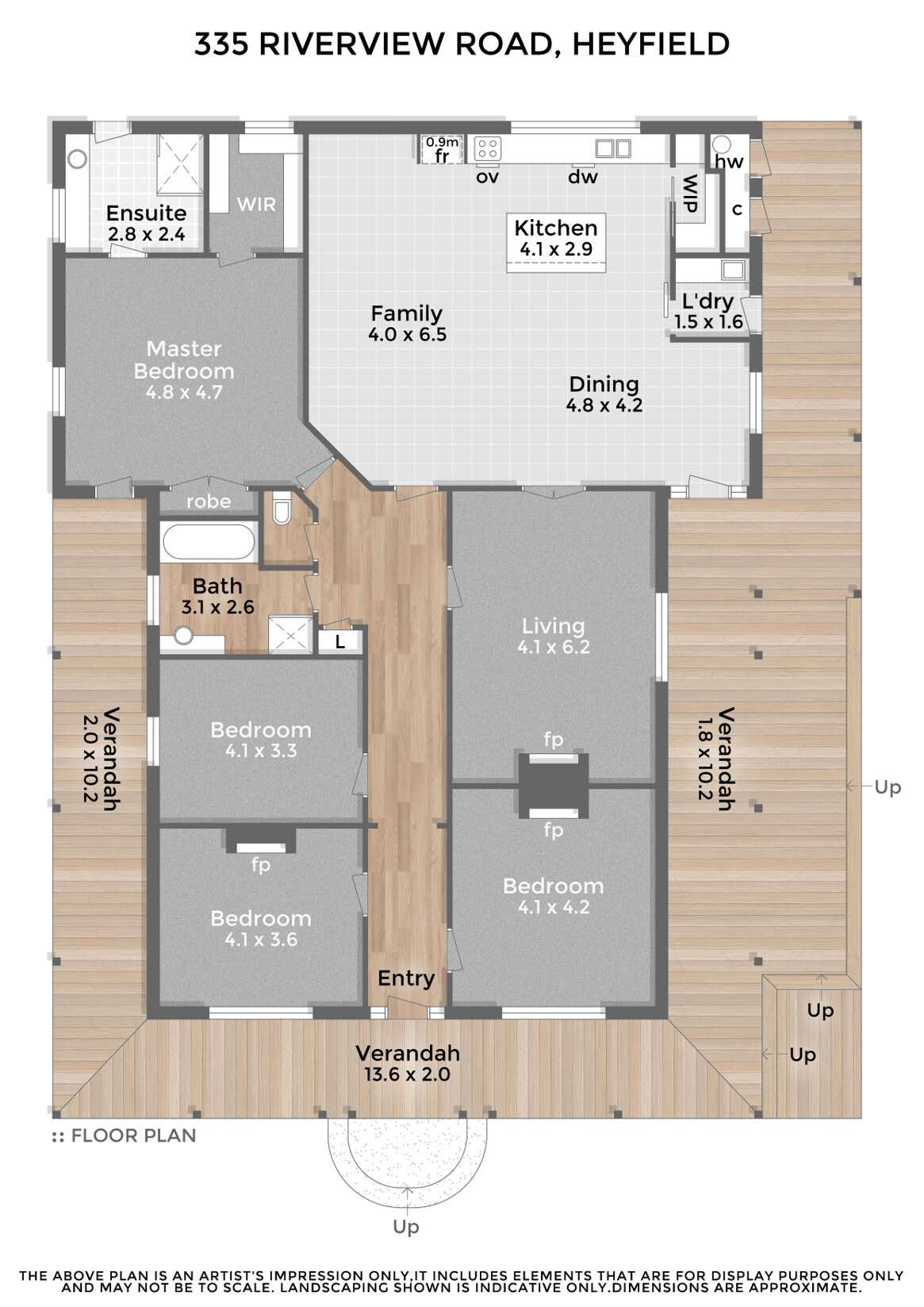 335 Riverview Road, Heyfield For Sale by Farmbuy.com - floorplan 1