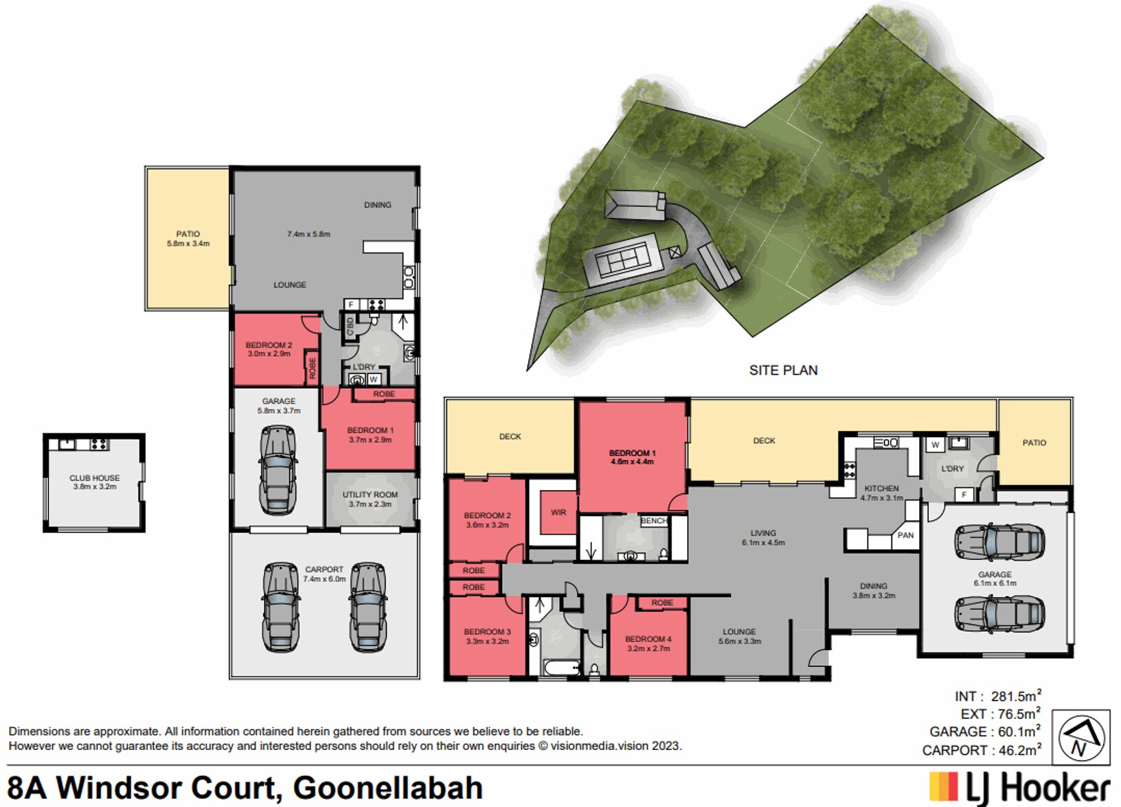 8A Windsor Court, Goonellabah Sold by Farmbuy.com - floorplan 1