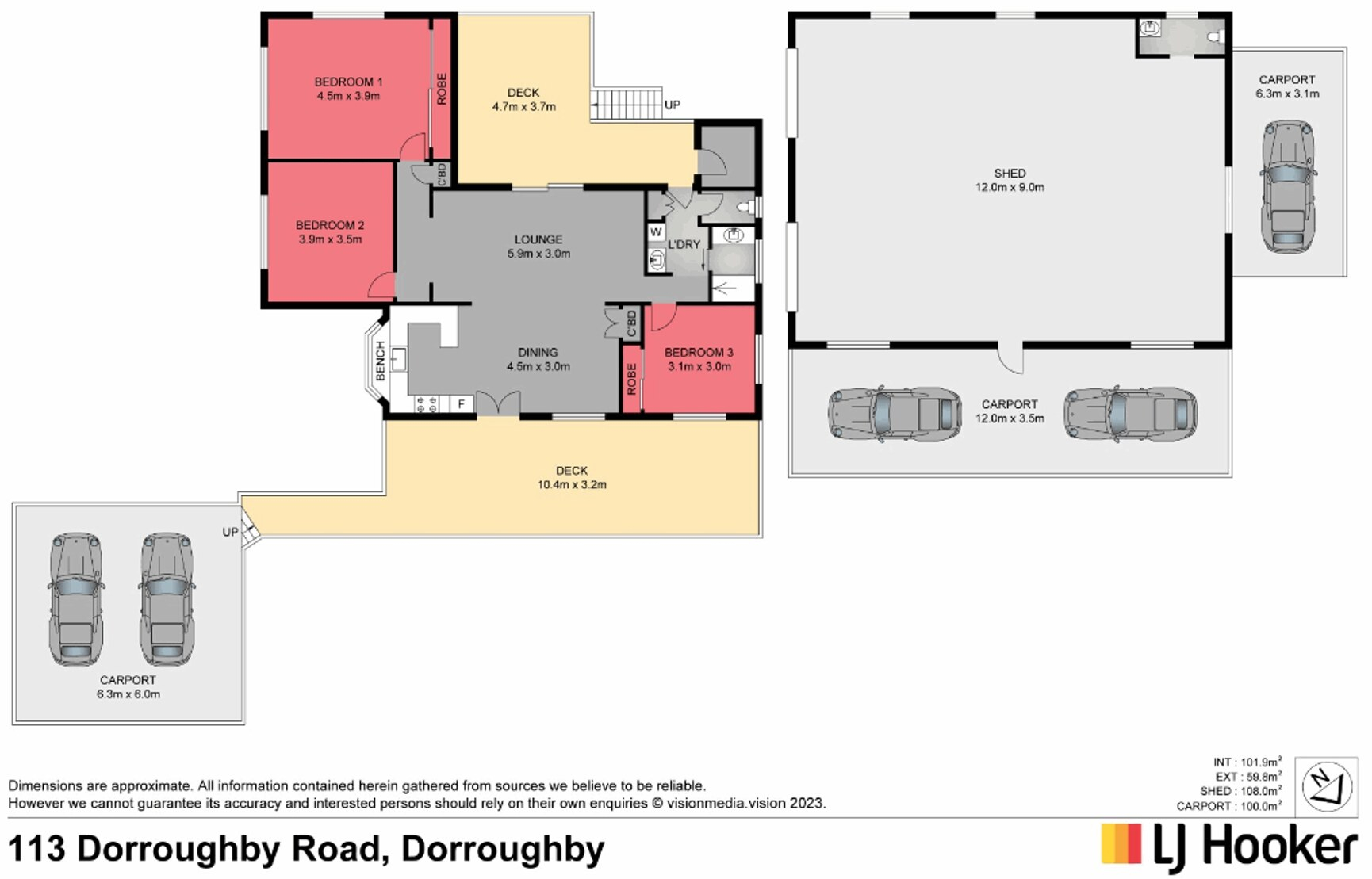 113 Dorroughby Road, Corndale For Sale by Farmbuy.com - floorplan 1