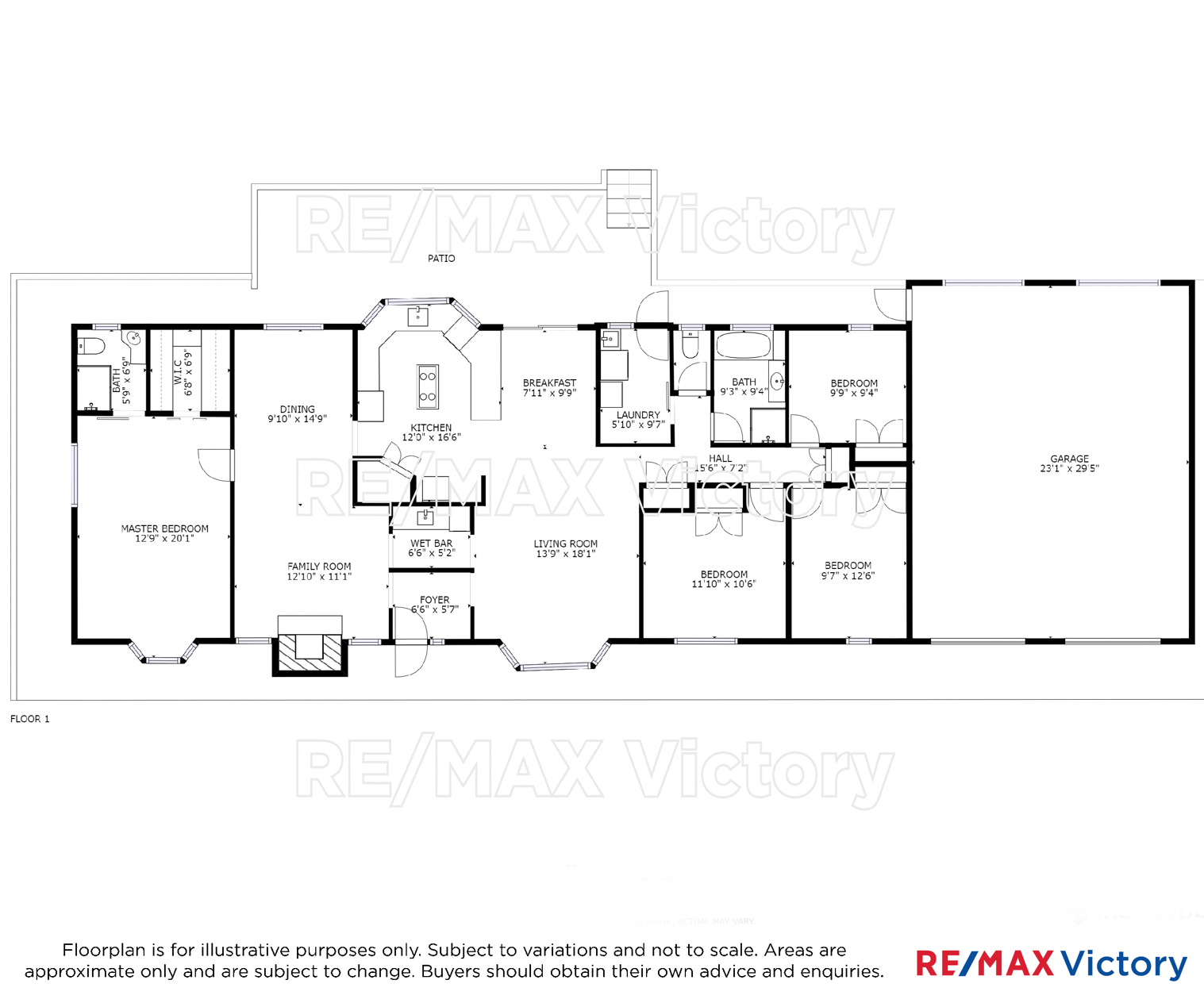 10 Ann Maree Drive, Caboolture Sold by Farmbuy.com - floorplan 1
