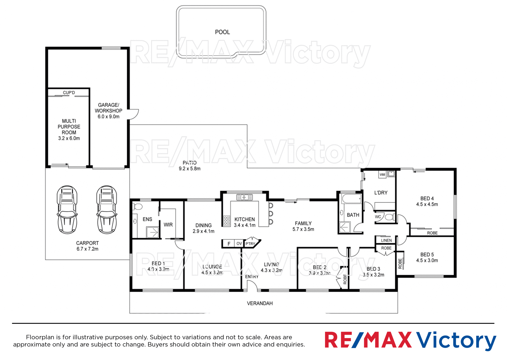 50-54 Mountaintrack Drive, Wamuran Sold by Farmbuy.com - floorplan 1