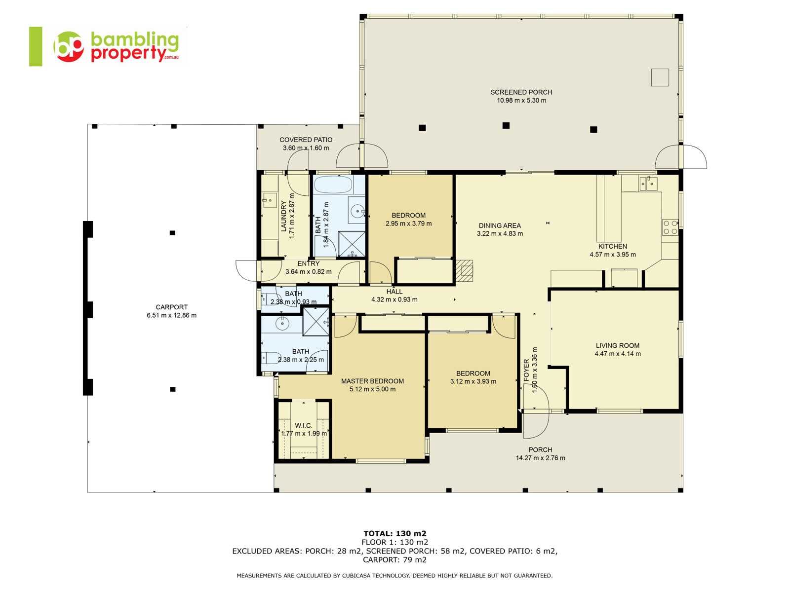 23 Six Mile Road East, Glenorchy Sold by Farmbuy.com - floorplan 1