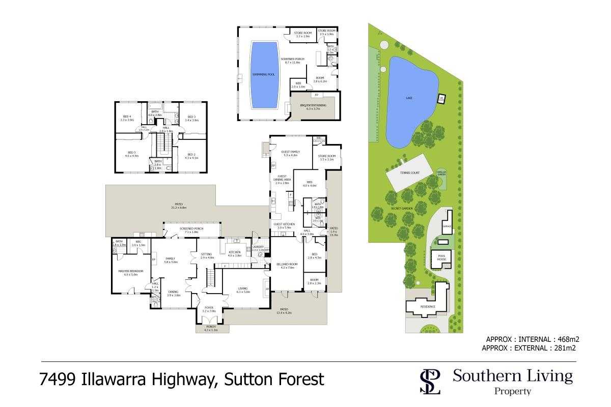 7499 Illawarra Highway, Sutton Forest Sold by Farmbuy.com - floorplan 1