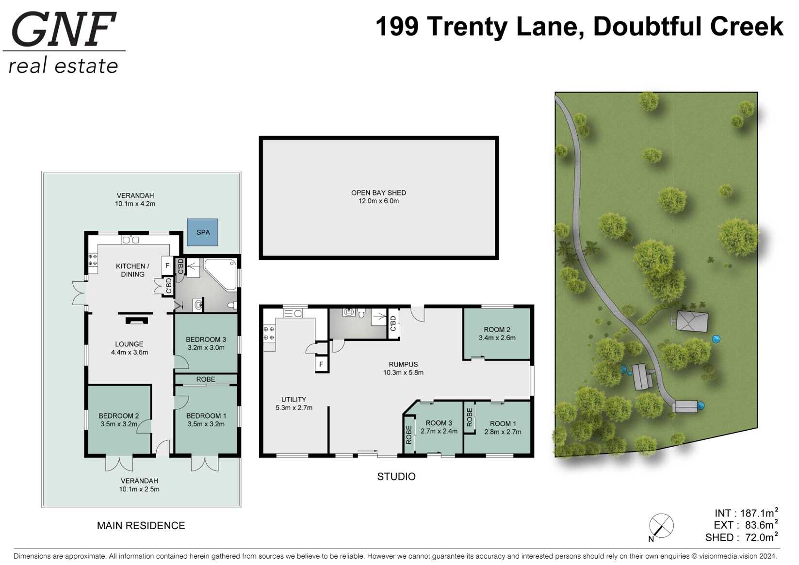 199 Trentys Lane, Doubtful Creek For Sale by Farmbuy.com - floorplan 1