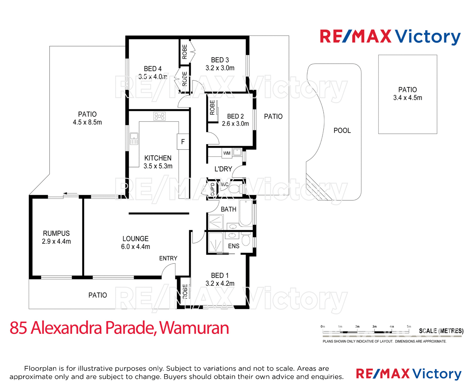 85 Alexandra Parade, Wamuran Sold by Farmbuy.com - floorplan 1