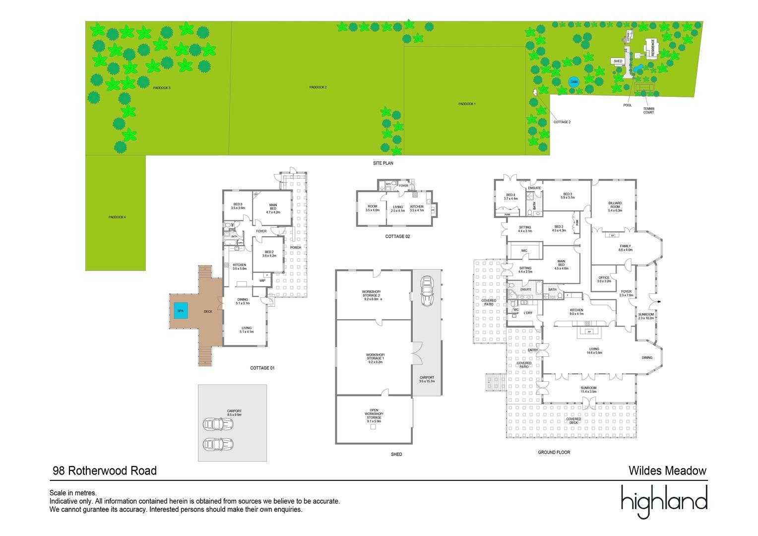 98 Rotherwood Road, Wildes Meadow Sold by Farmbuy.com - floorplan 1