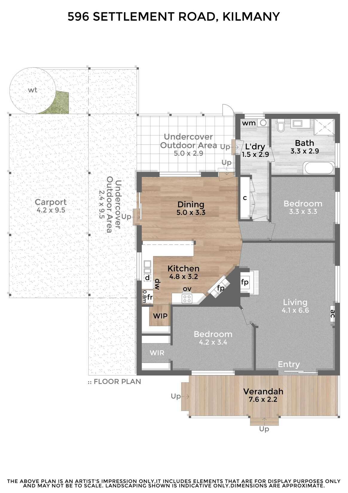 596 Settlement Road, Kilmany For Sale by Farmbuy.com - floorplan 1
