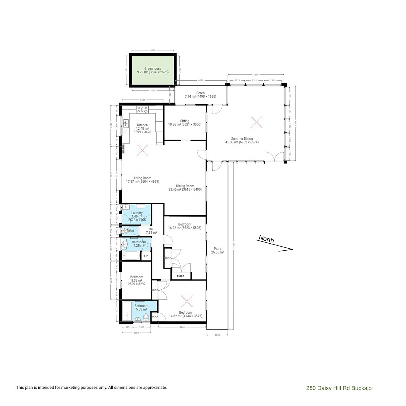 280 Daisy Hill Road, Bega Sold by Farmbuy.com - floorplan 1