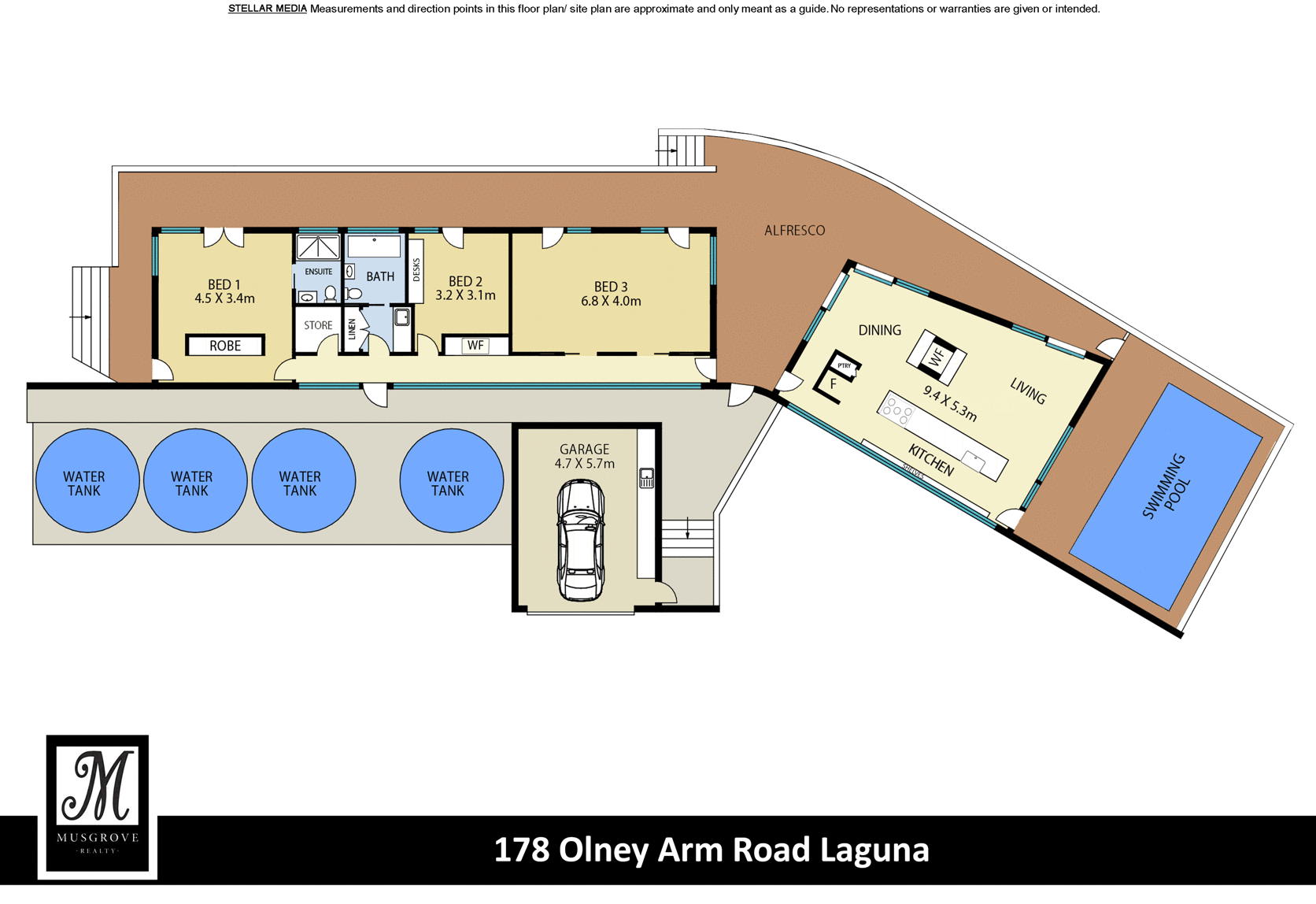 178 Olney Arm Rd, Laguna Sold by Farmbuy.com - floorplan 1
