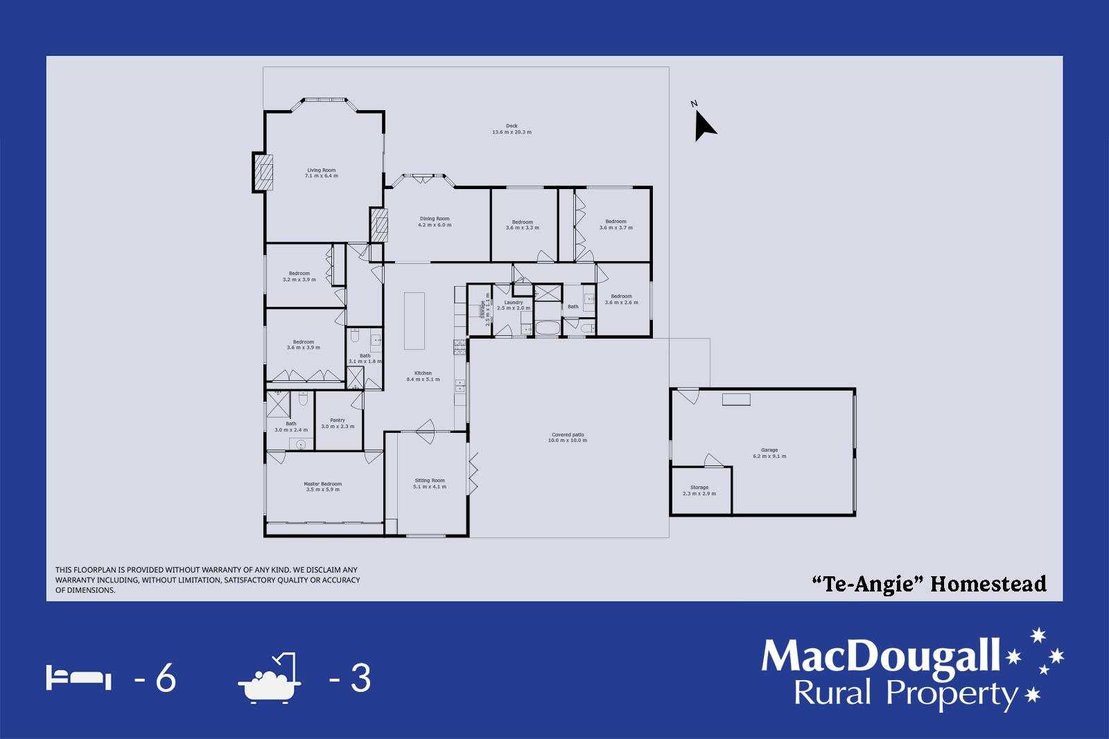 338 Fishington Road, Wongwibinda  For Sale by Farmbuy.com - floorplan 1