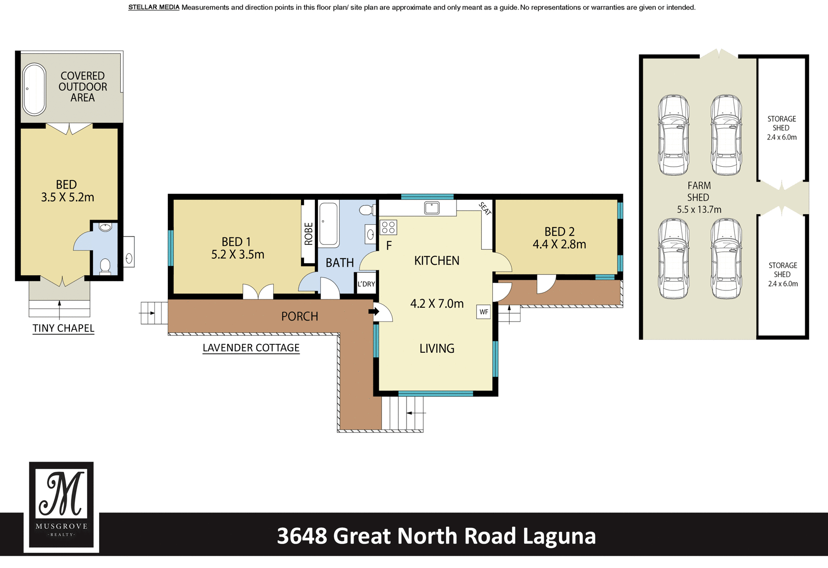 3648 Great North Rd, Laguna Sold by Farmbuy.com - floorplan 1