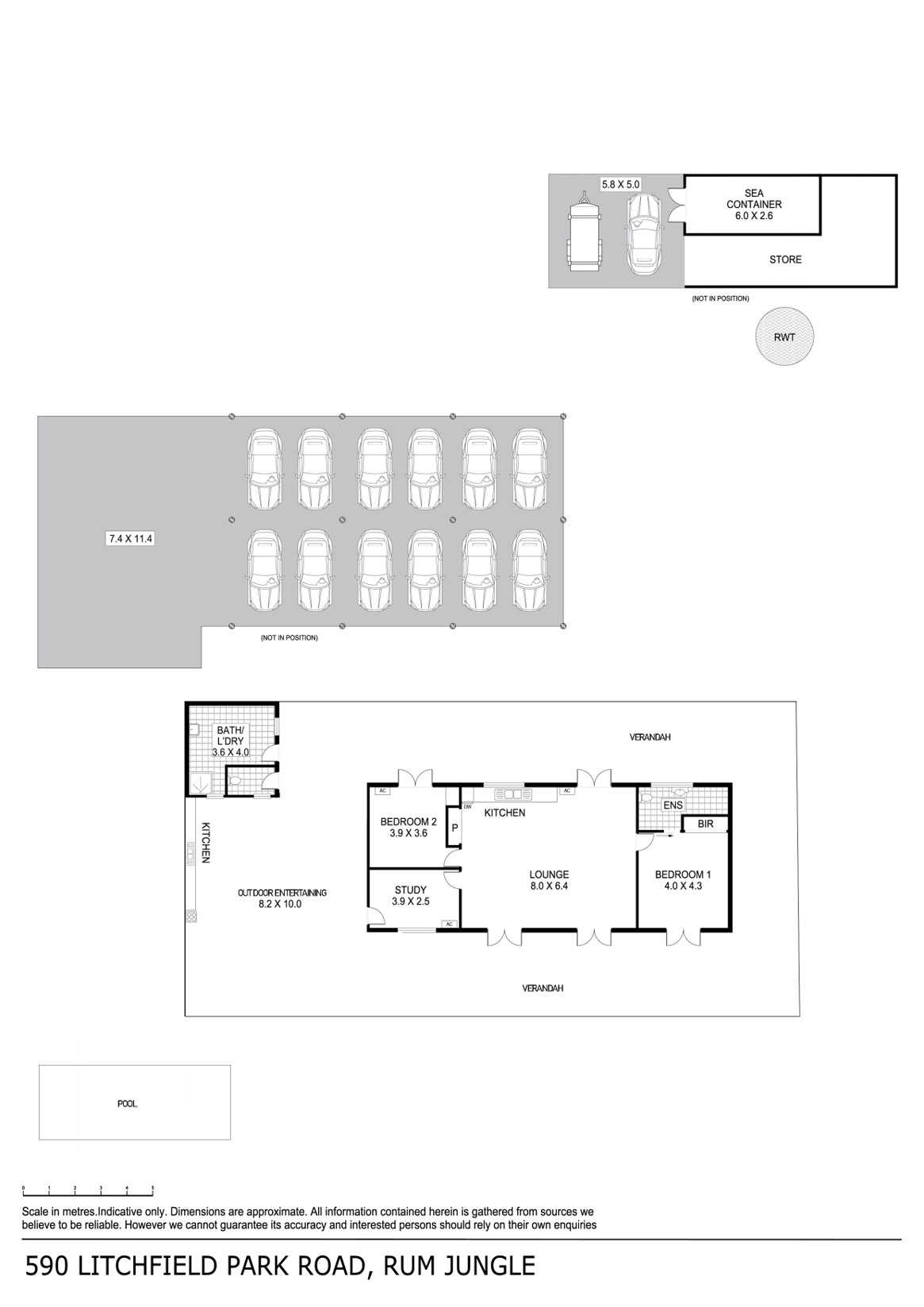590 & 754 Litchfield Park Road, Batchelor For Sale by Farmbuy.com - floorplan 1