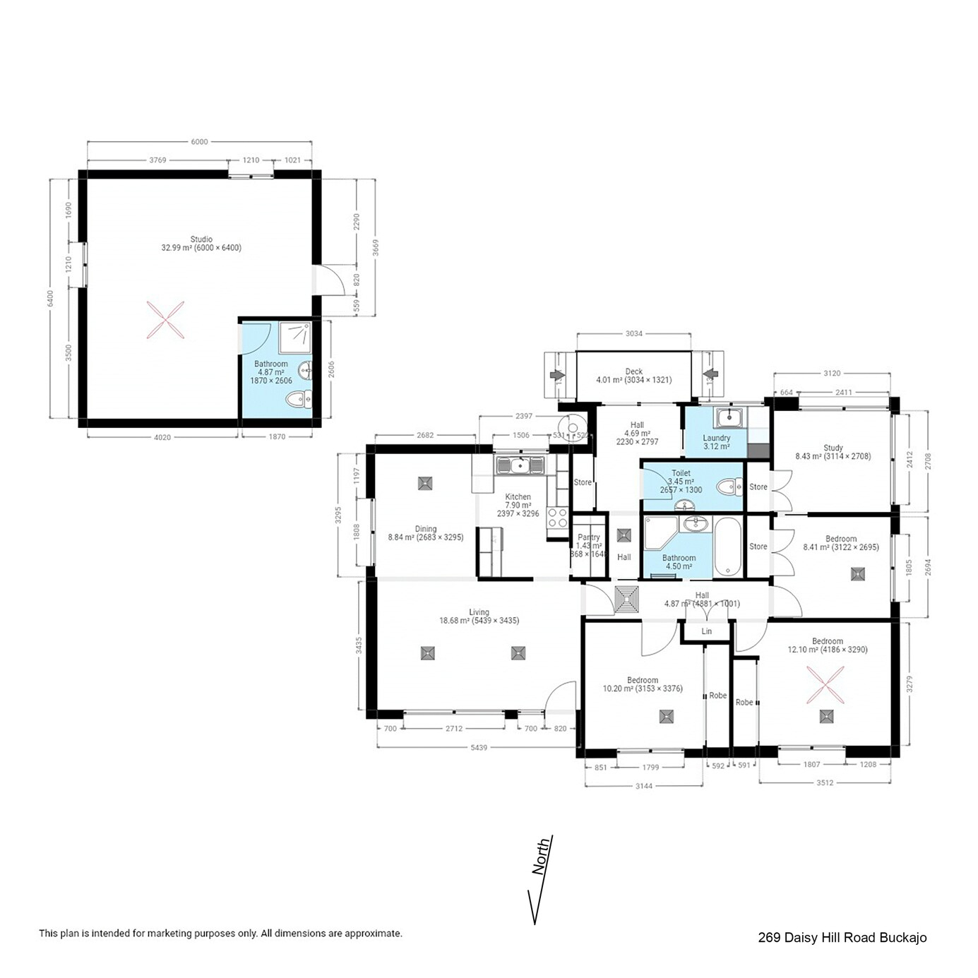 269 Daisy Hill Road, Bega Sold by Farmbuy.com - floorplan 2
