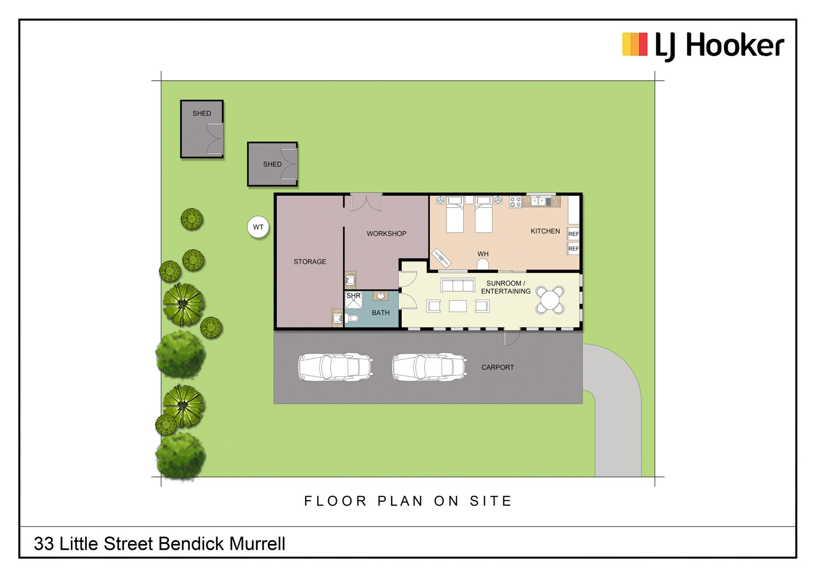 33 Little Street, Bendick Murrell Sold by Farmbuy.com - floorplan 1