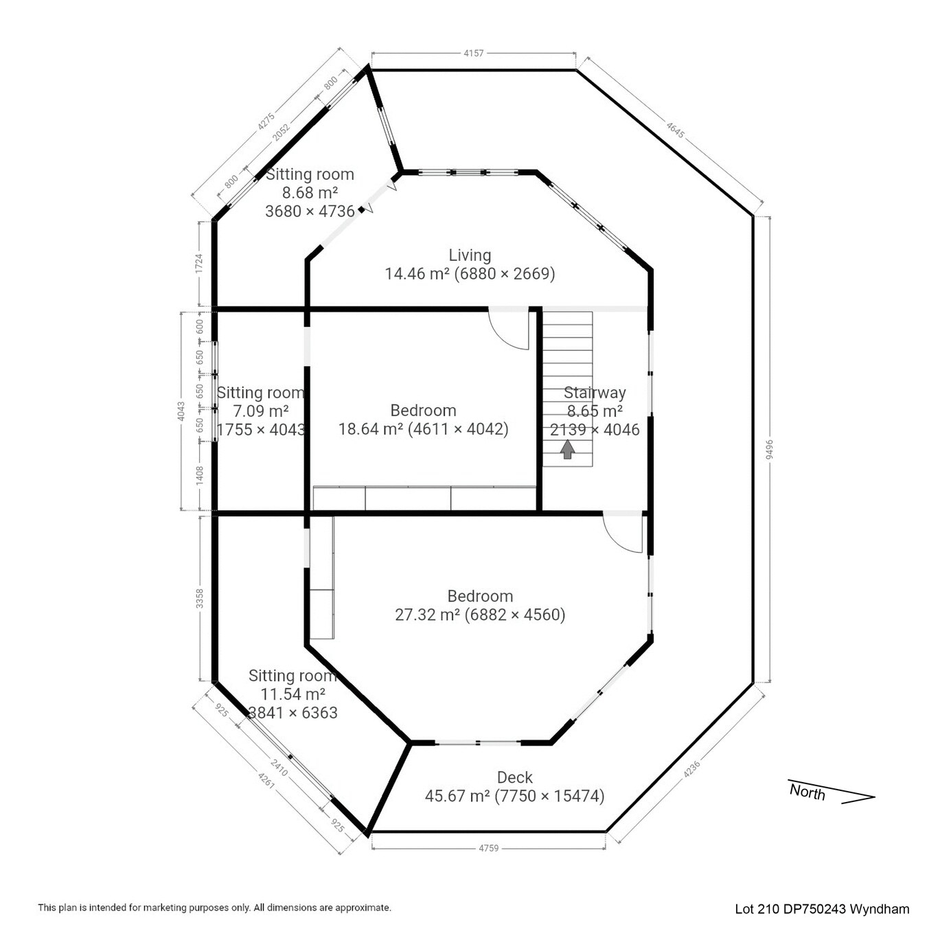 Lot 210 DP750243 Mt Darragh Road, Wyndham Sold by Farmbuy.com - floorplan 1