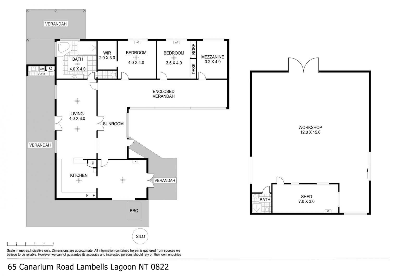 65 Canarium Road, Lambells Lagoon Sold by Farmbuy.com - floorplan 1