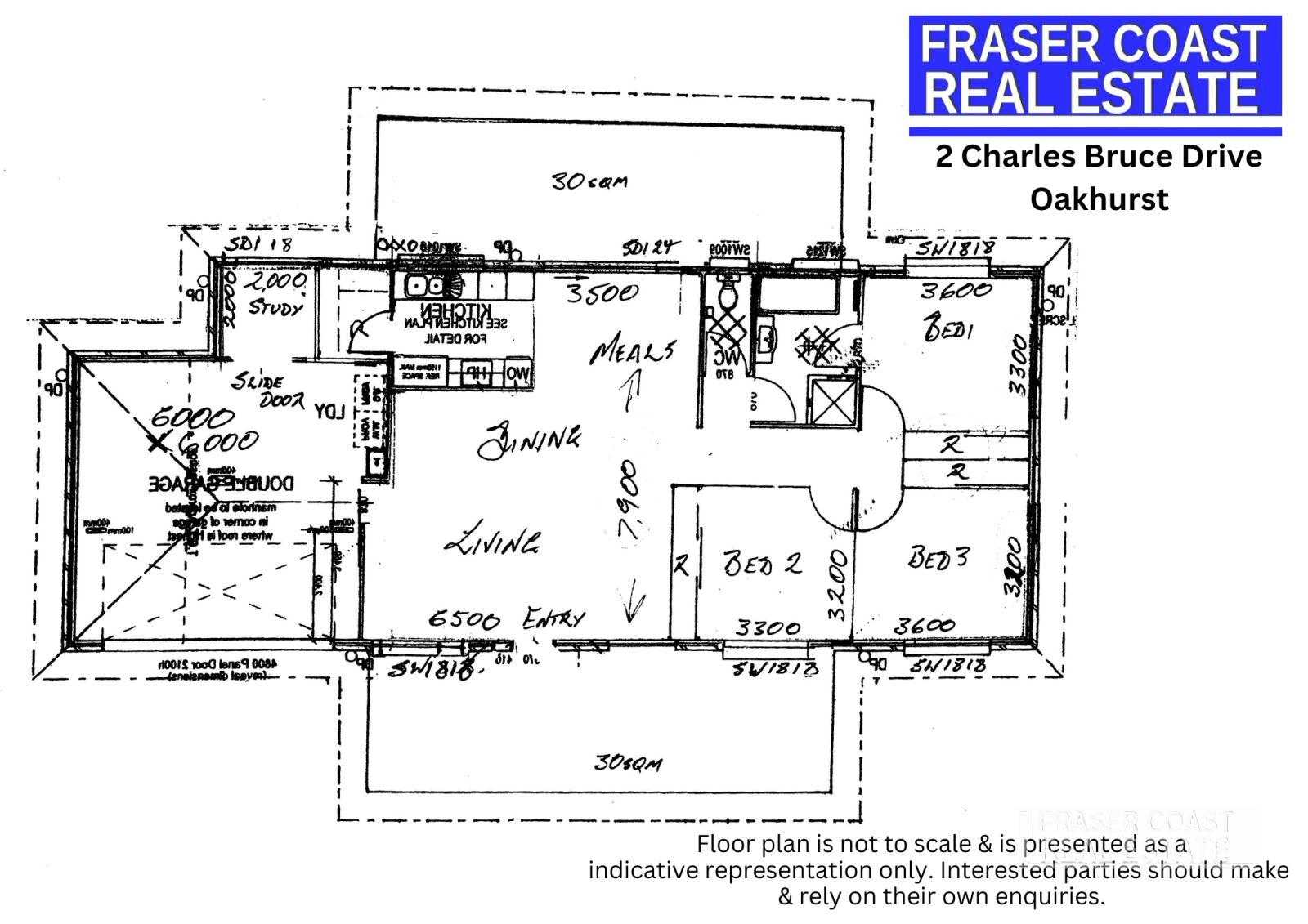 2 Charles Bruce Drive, Oakhurst Sold by Farmbuy.com - floorplan 1