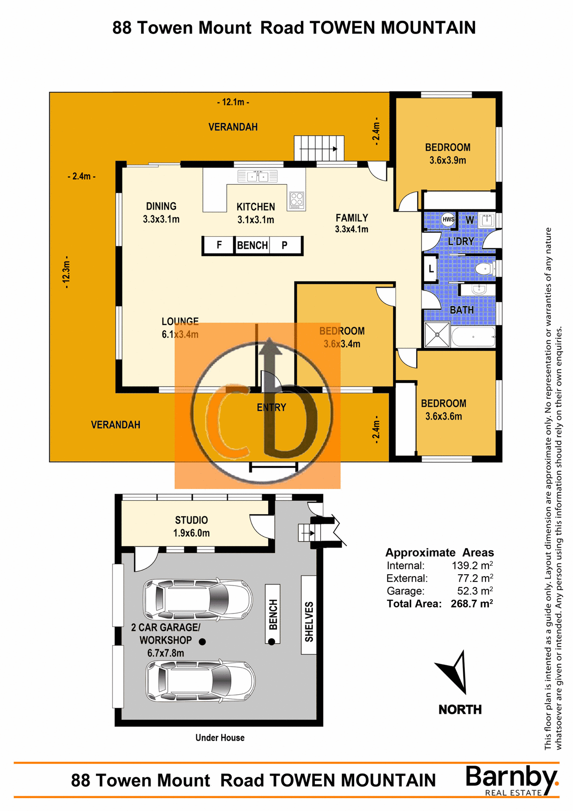 88 Towen Mount Road, Towen Mountain Sold by Farmbuy.com - floorplan 1