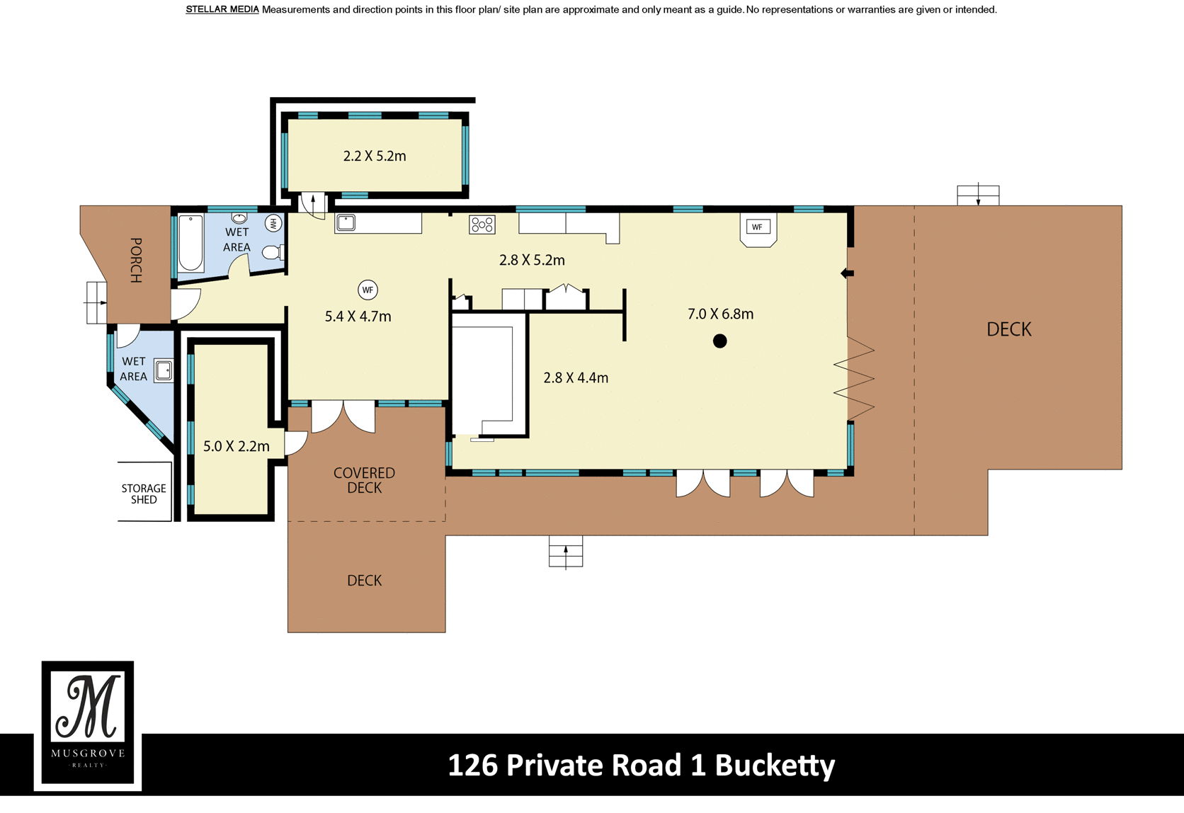 126 Private Road 1, Bucketty Sold by Farmbuy.com - floorplan 1