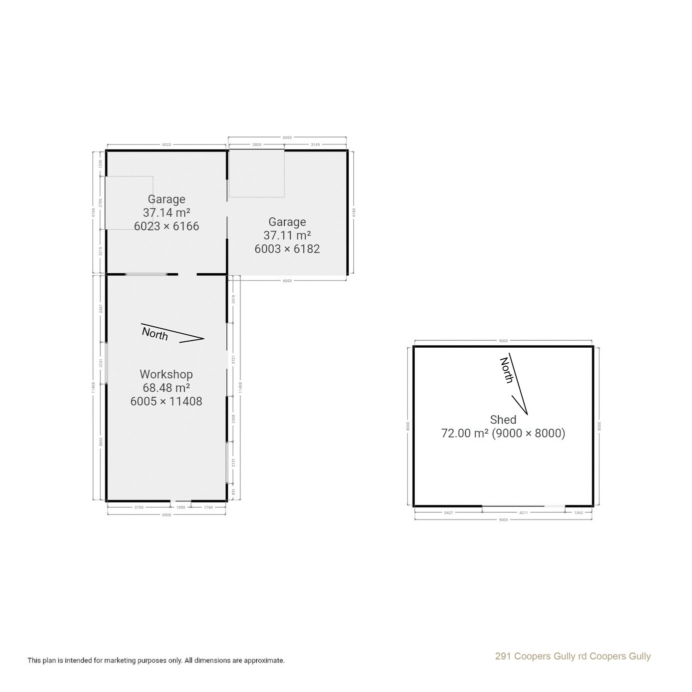 291 Coopers Gully Road, Bega Sold by Farmbuy.com - floorplan 1