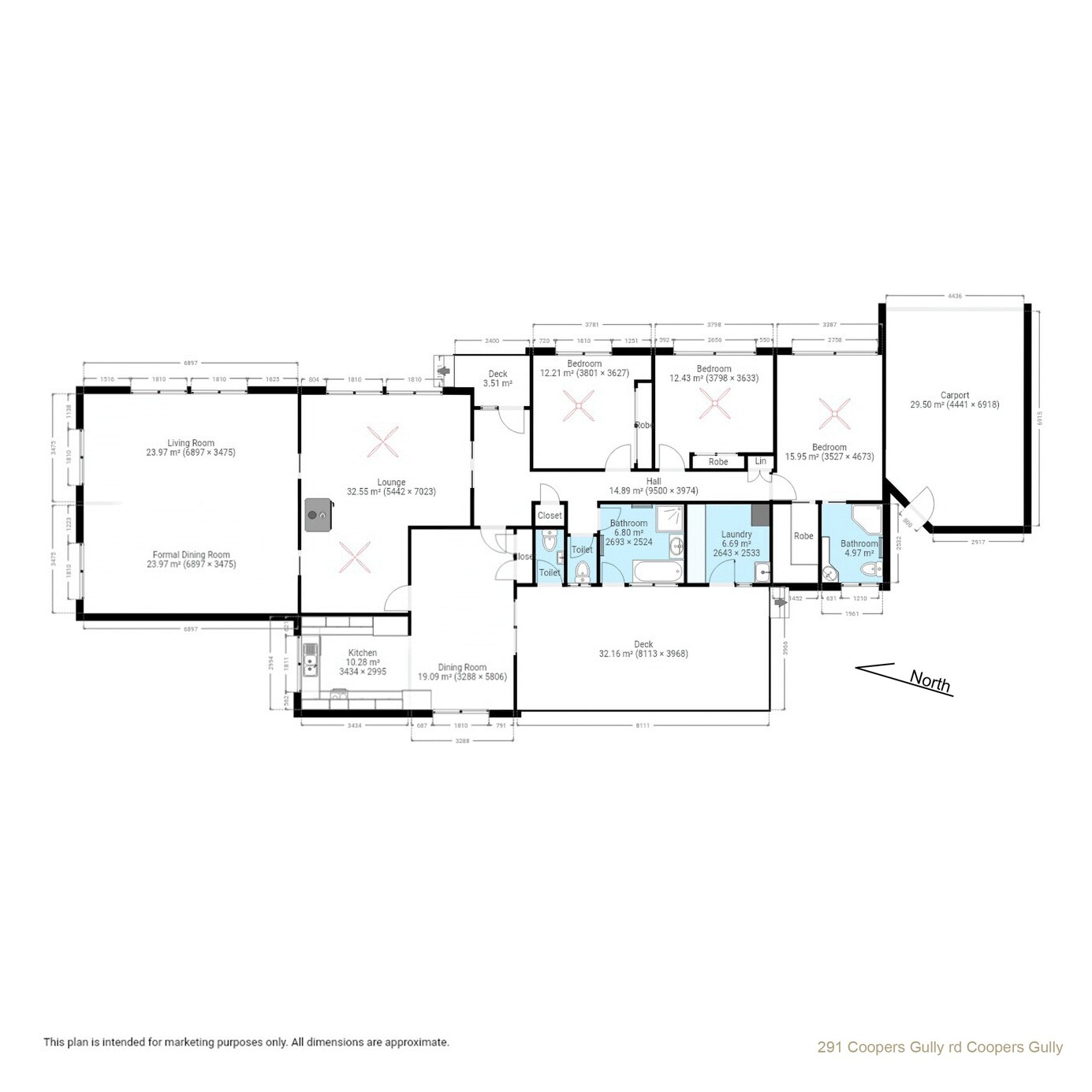 291 Coopers Gully Road, Bega Sold by Farmbuy.com - floorplan 2