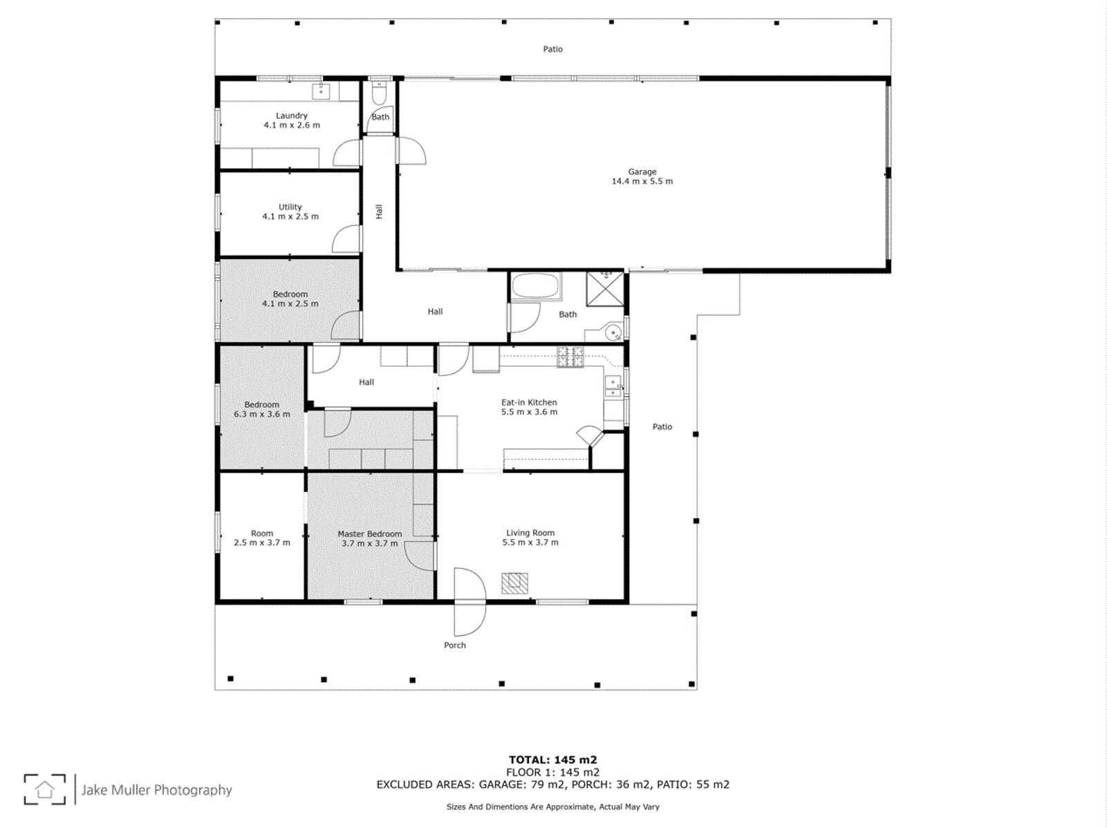 239 Lake Leake Road, Koorine Sold by Farmbuy.com - floorplan 1