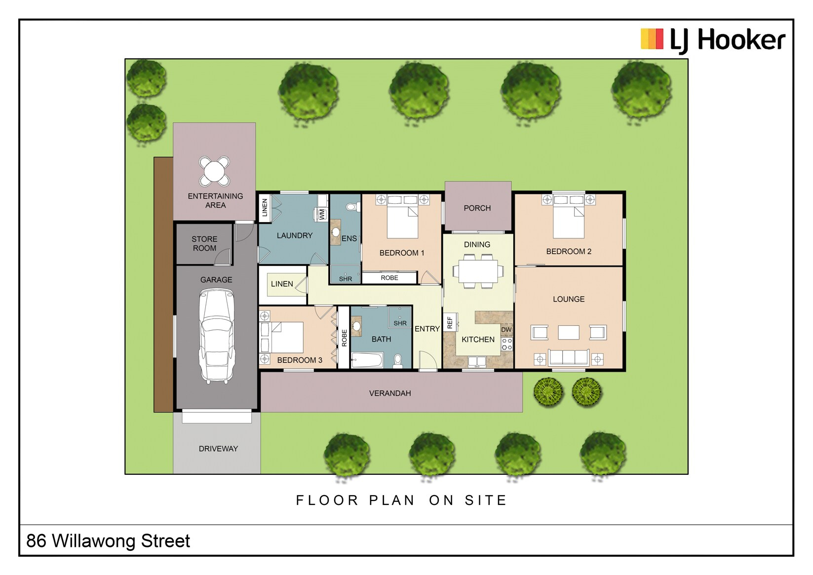 86 Willawong Street, Young Sold by Farmbuy.com - floorplan 1