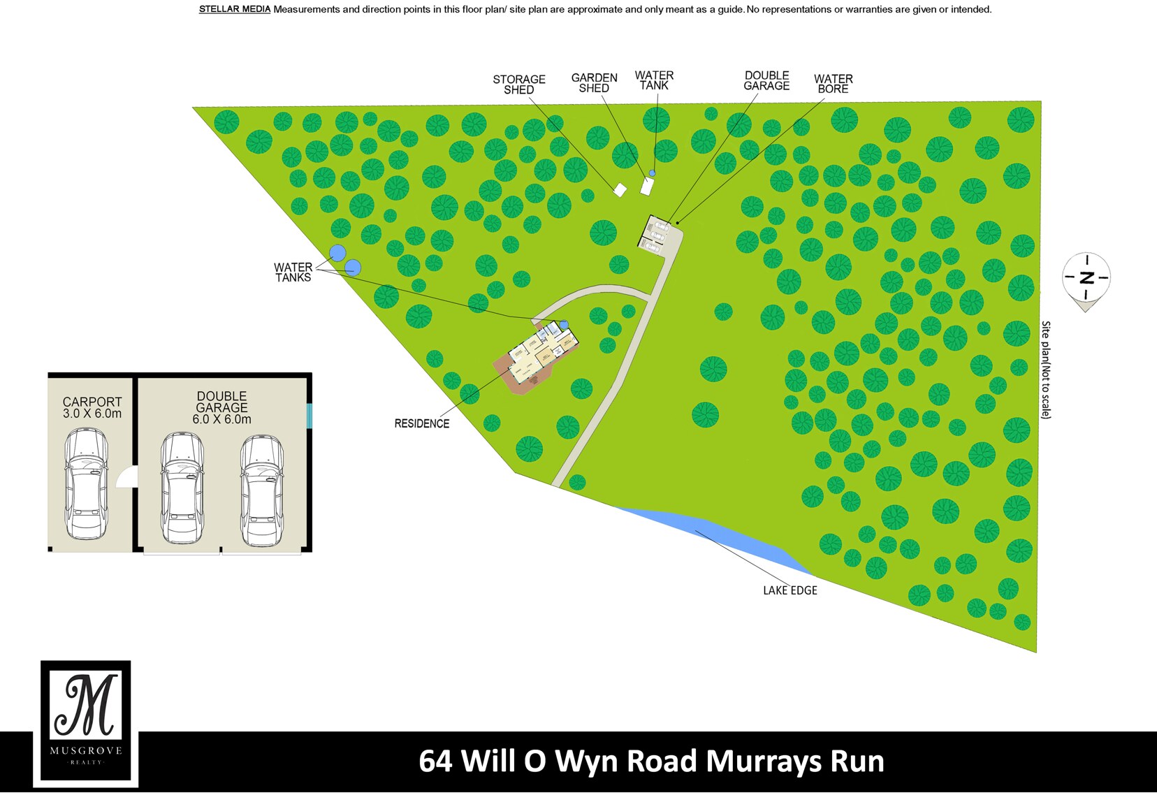64 Will O Wyn Road, Murrays Run Sold by Farmbuy.com - floorplan 2