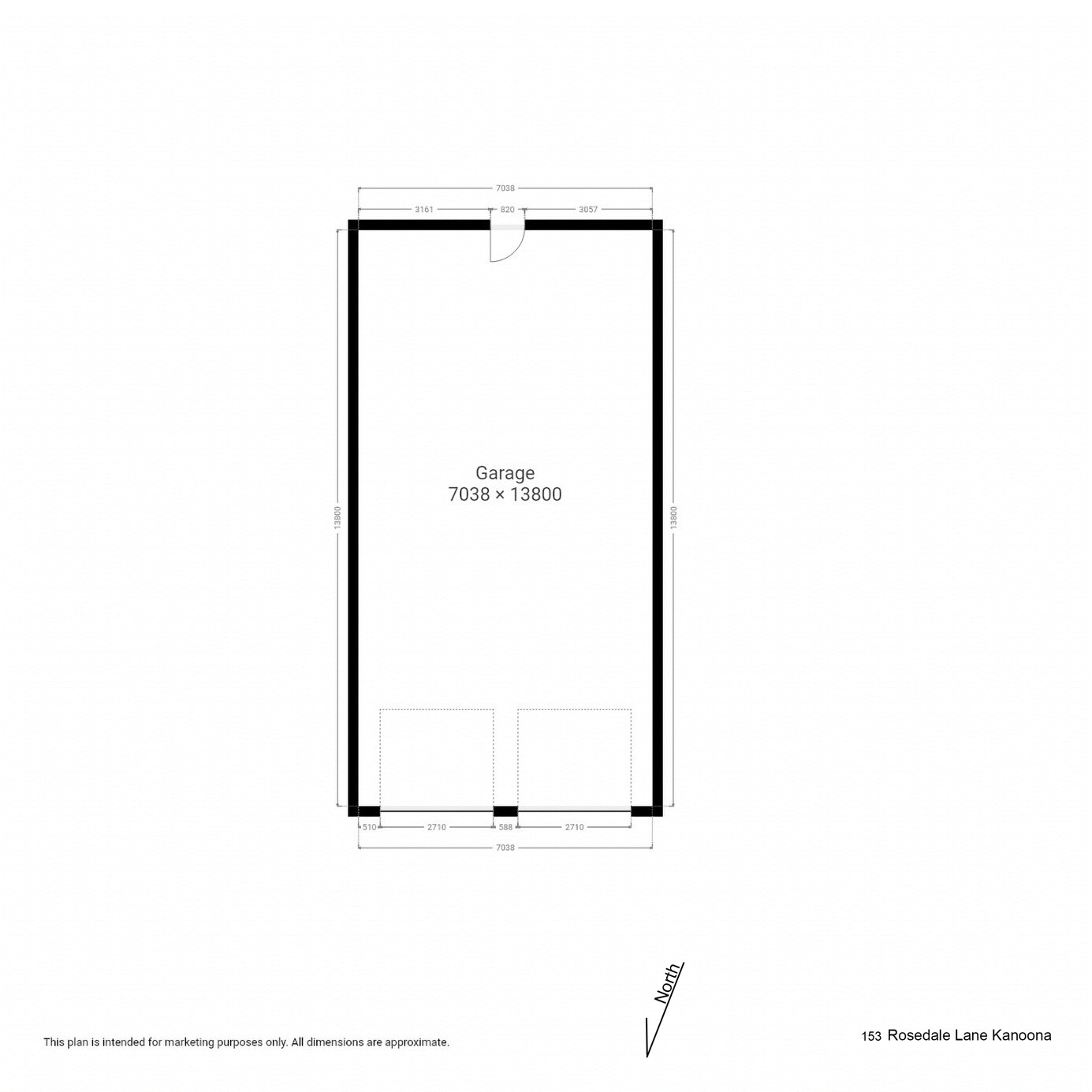 153 Rosedale Lane, Candelo Sold by Farmbuy.com - floorplan 2
