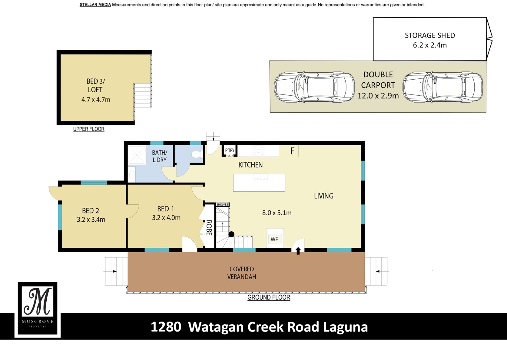 1280 Watagan Creek Road, Laguna Sold by Farmbuy.com - floorplan 1