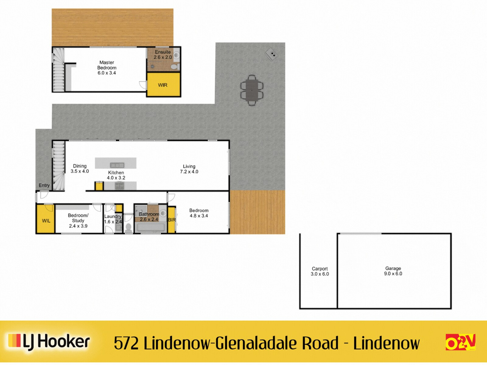 572 Lindenow Glenaladale Road, Lindenow South Sold by Farmbuy.com - floorplan 1