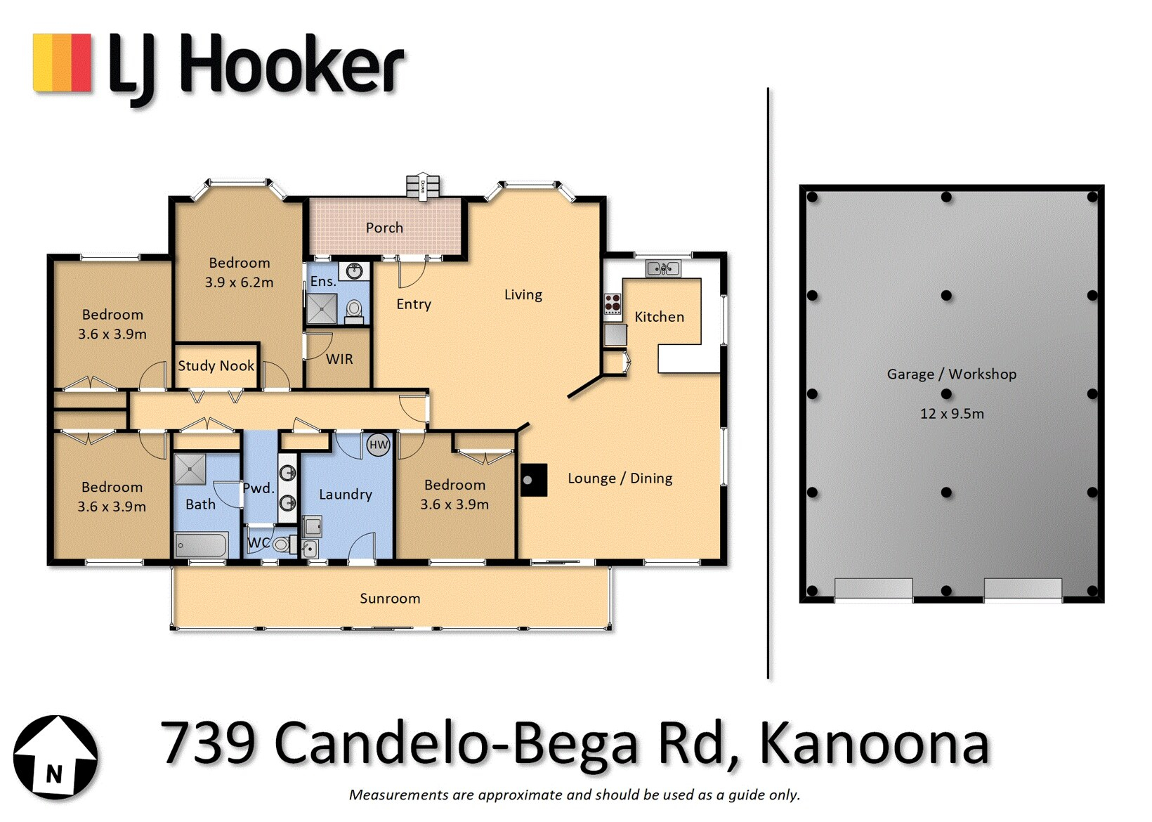 739 Candelo Bega Road, Candelo Sold by Farmbuy.com - floorplan 1