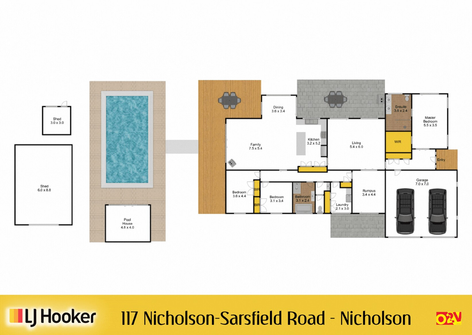 117 Nicholson Sarsfield Road, Nicholson For Sale by Farmbuy.com - floorplan 1