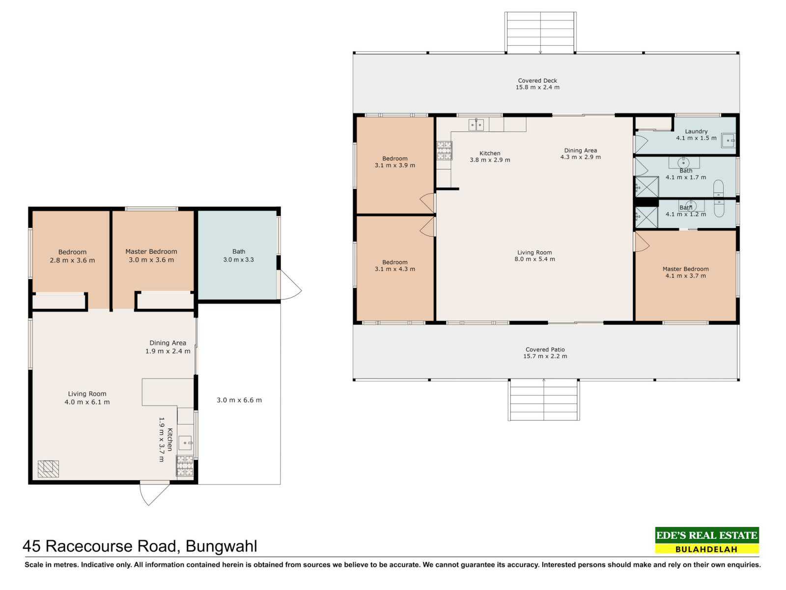 45 Racecourse Road, Bungwahl Sold by Farmbuy.com - floorplan 1