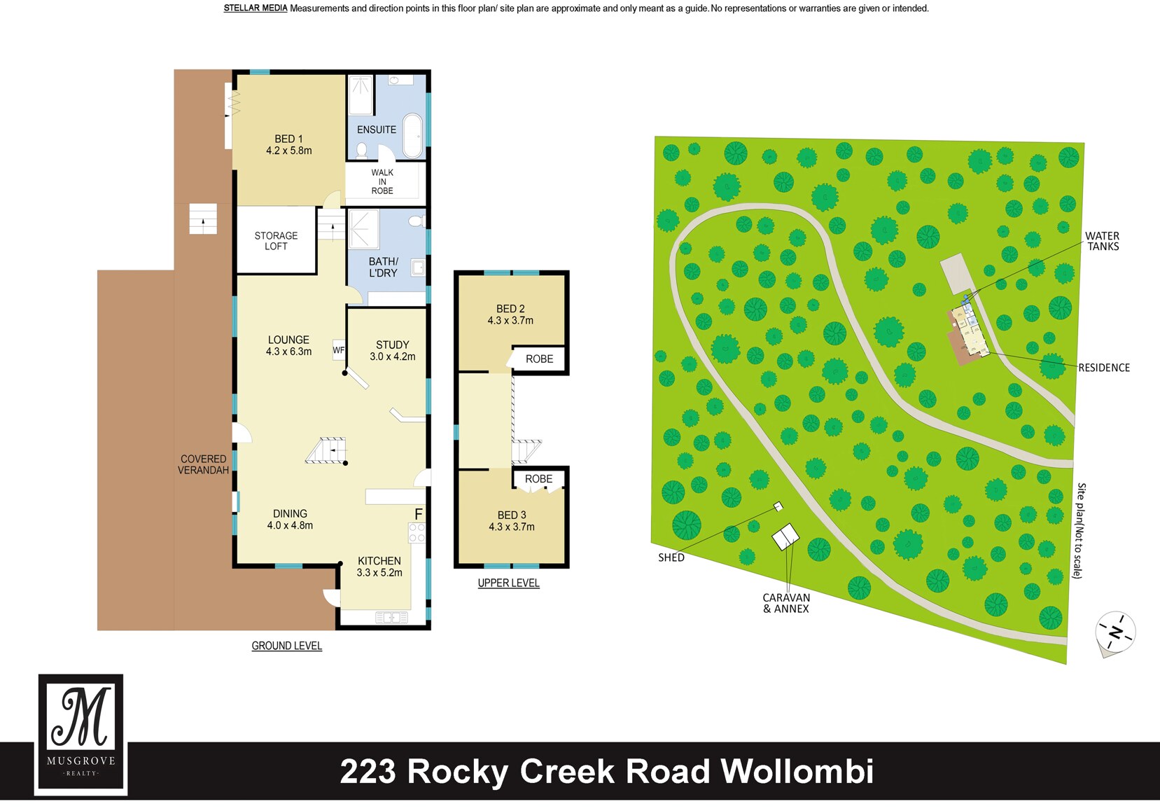 223 Rocky Creek Rd, Wollombi For Sale by Farmbuy.com - floorplan 1