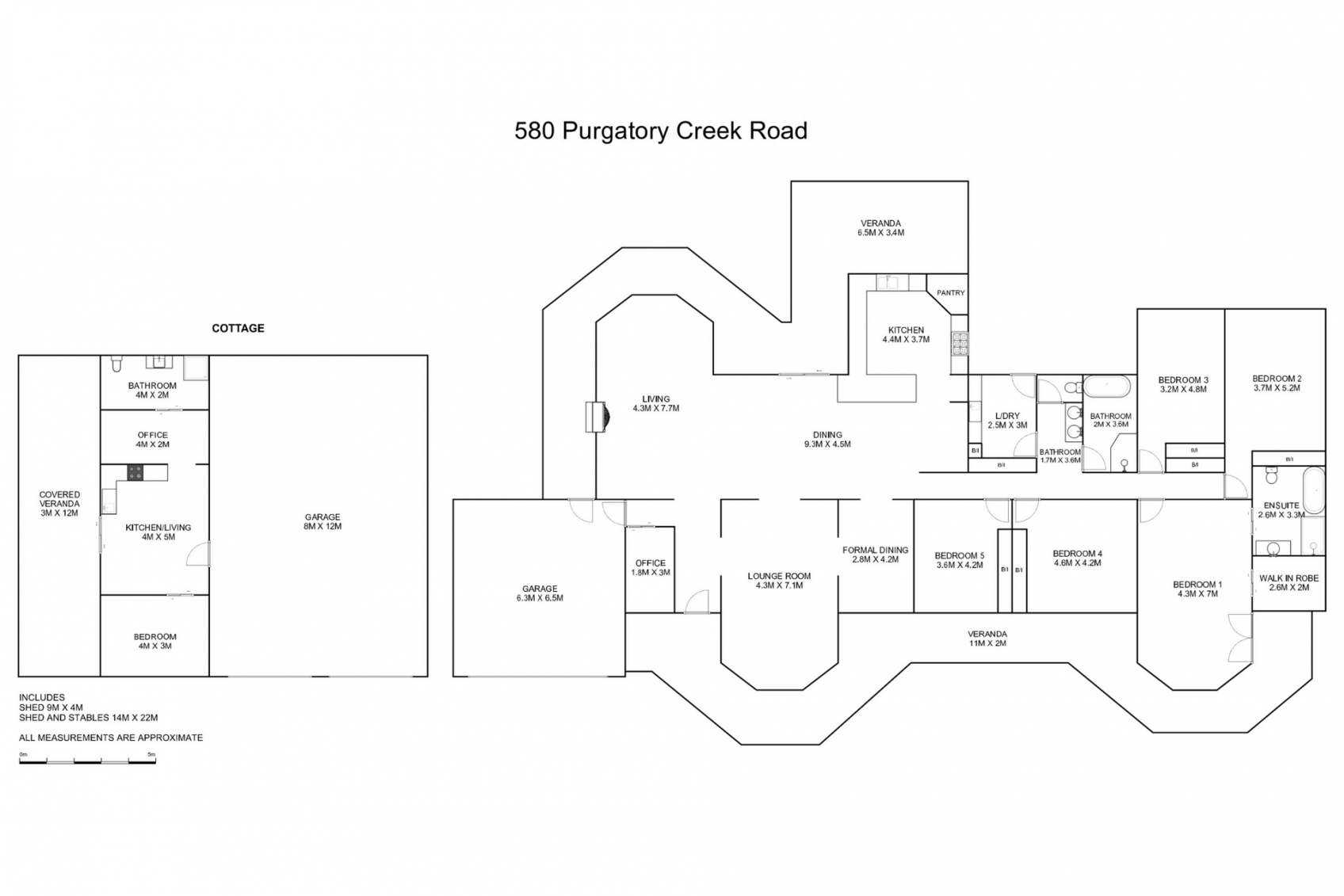 580 Purgatory Creek Road, Lilydale For Sale by Farmbuy.com - floorplan 1