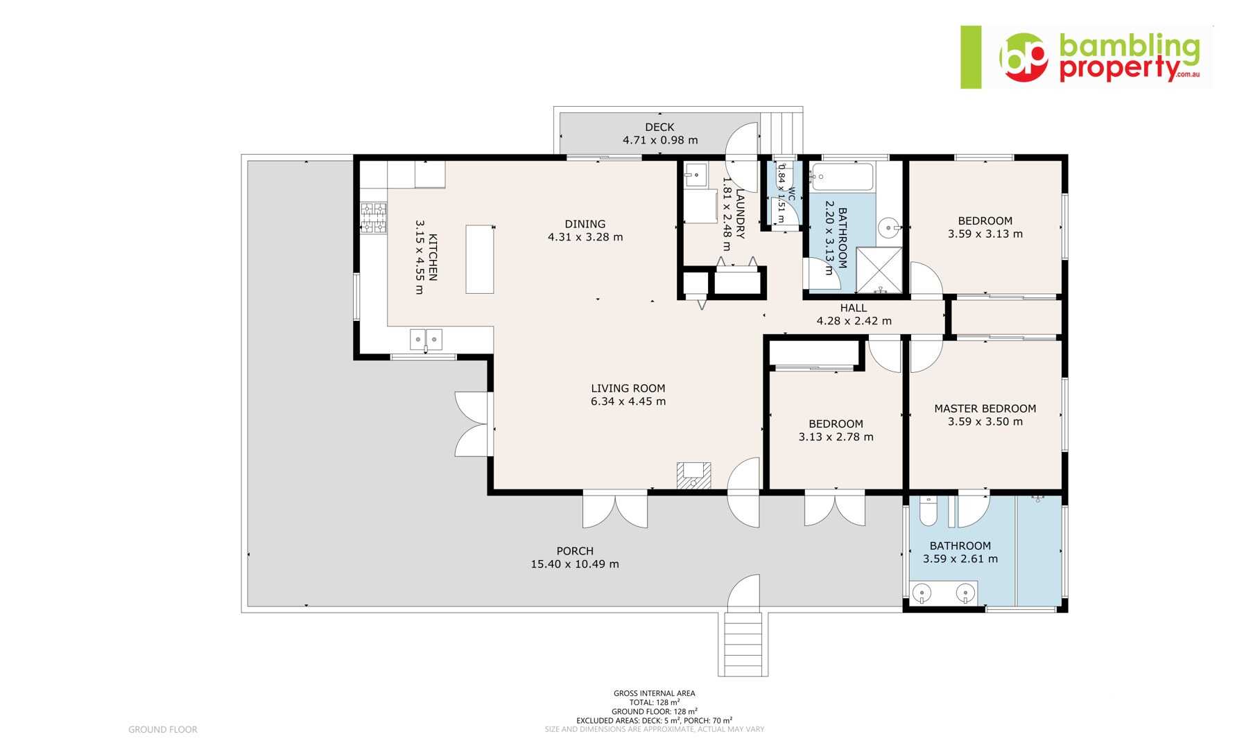 1100 Rossmore Road, Black Snake Sold by Farmbuy.com - floorplan 1