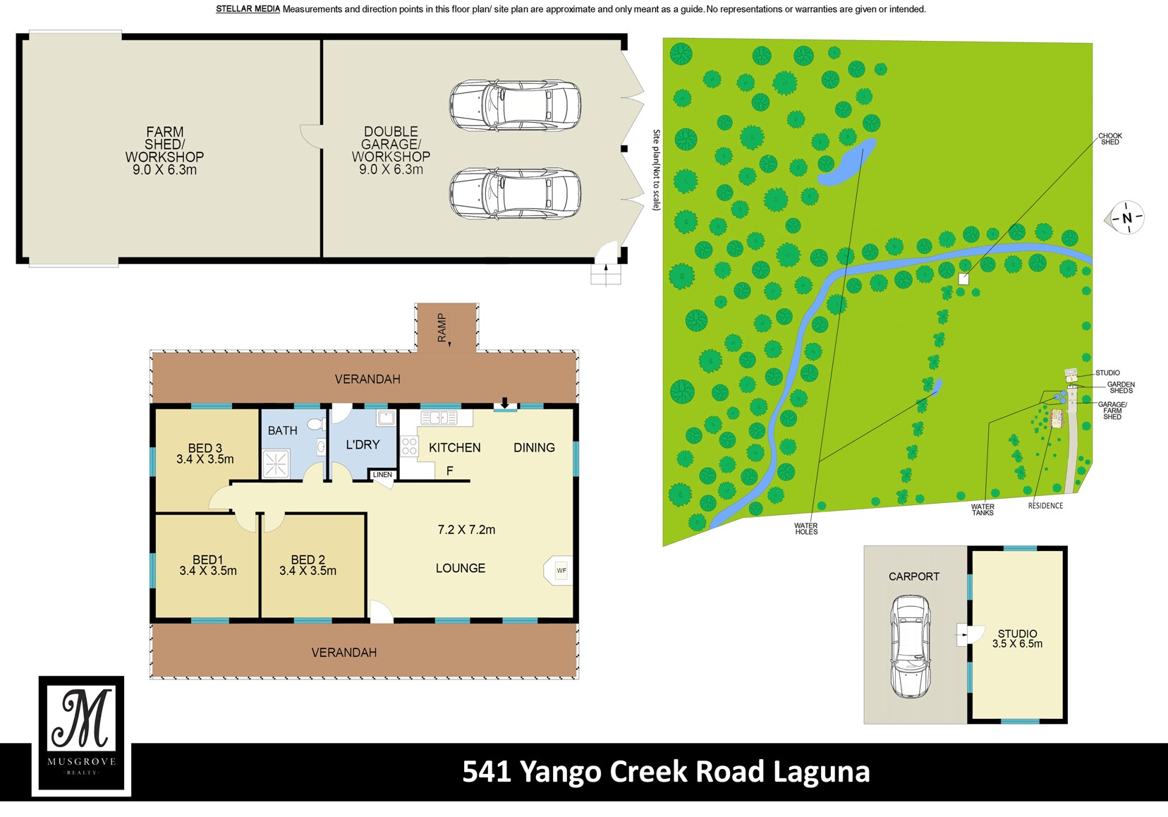 541 Yango Creek Road, Laguna For Sale by Farmbuy.com - floorplan 1