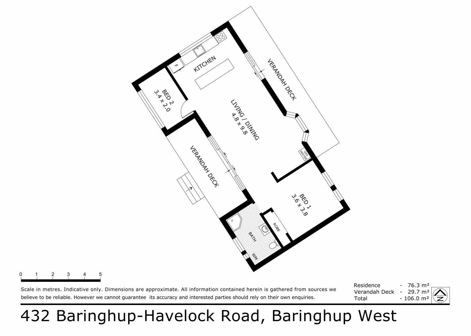 432 Baringhup-Havelock Road, Baringhup West For Sale by Farmbuy.com - floorplan 1