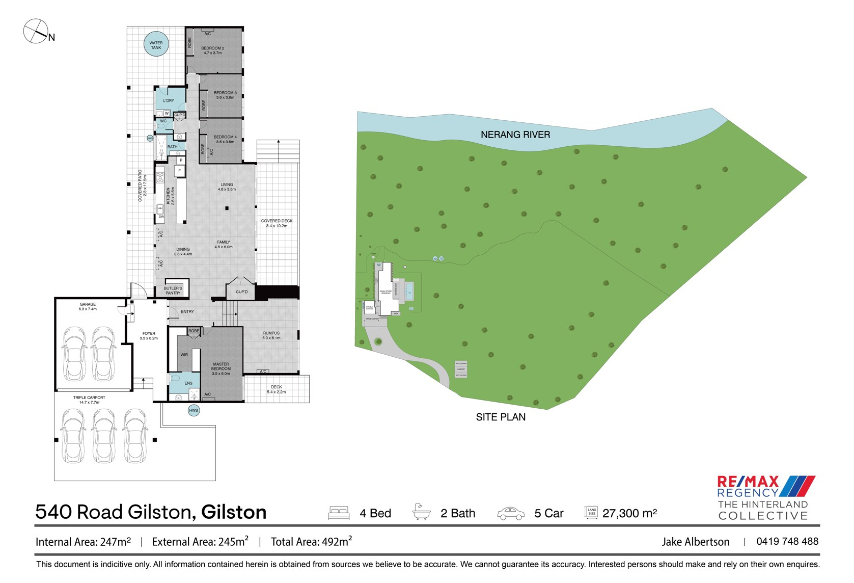 540 Gilston Road, Gilston Sold by Farmbuy.com - floorplan 1
