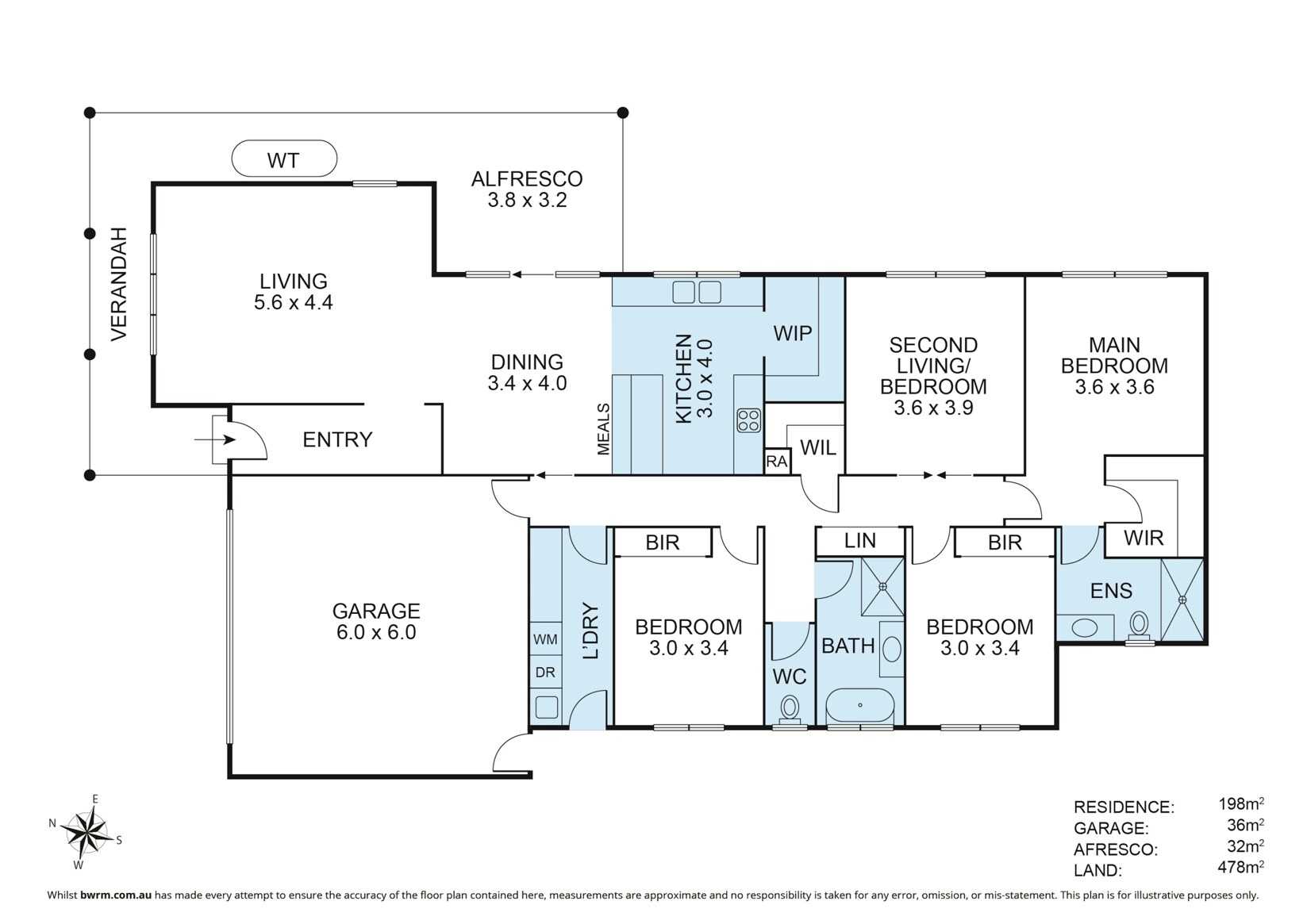 1/21 Camp Street, Trentham For Sale by Farmbuy.com - floorplan 1