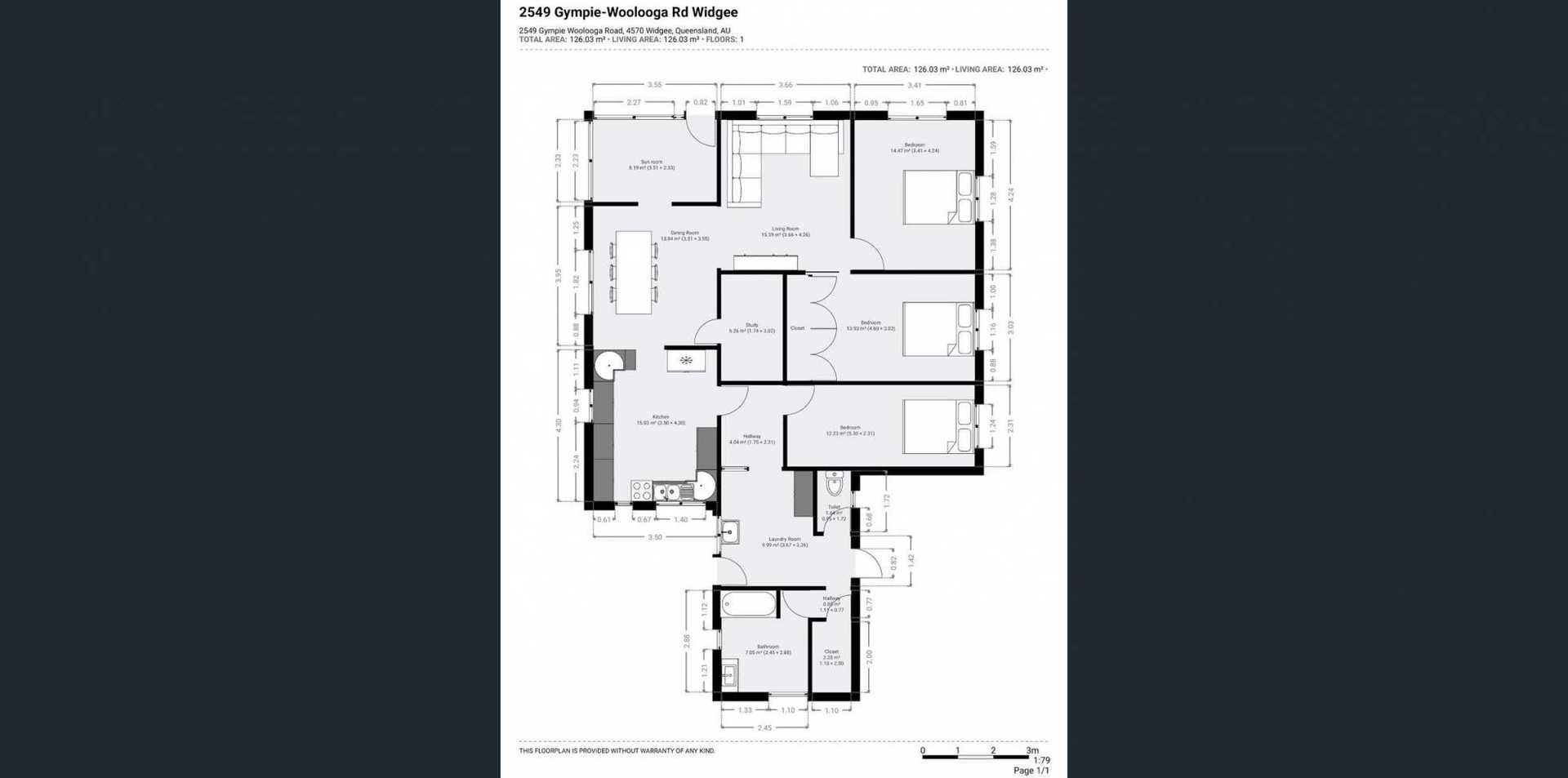2549 Gympie-Woolooga Road, Widgee For Sale by Farmbuy.com - floorplan 1
