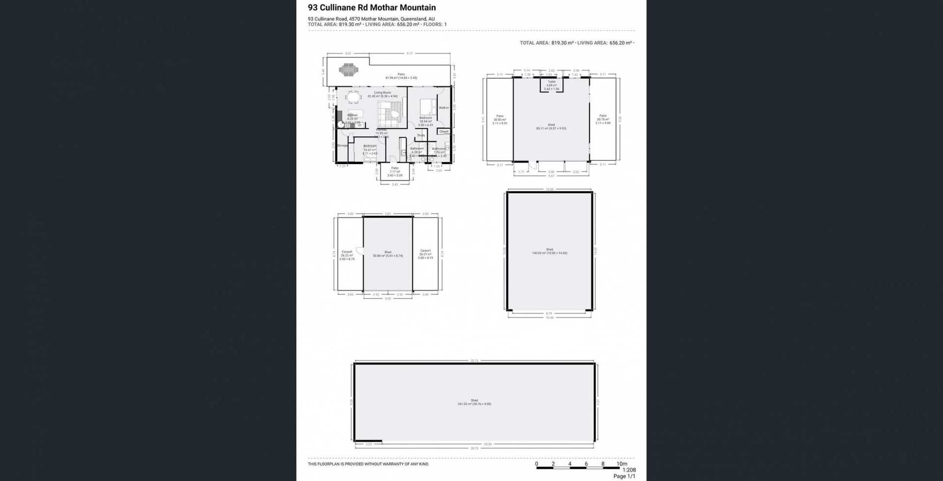93 Cullinane Road, Mothar Mountain For Sale by Farmbuy.com - floorplan 1