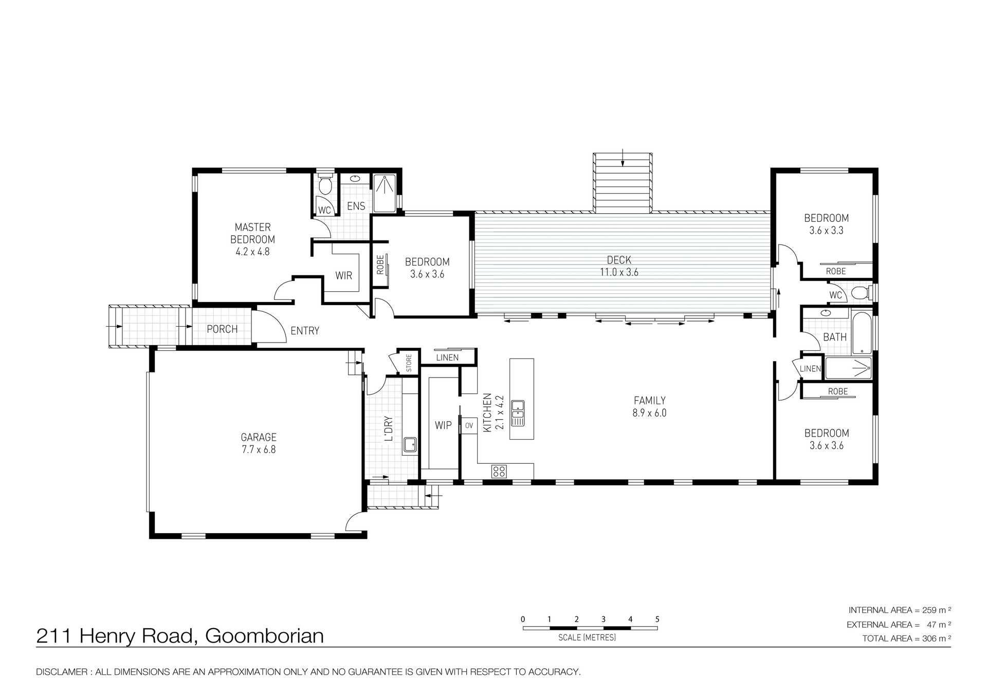 211 Henry Road, Goomboorian For Sale by Farmbuy.com - floorplan 1