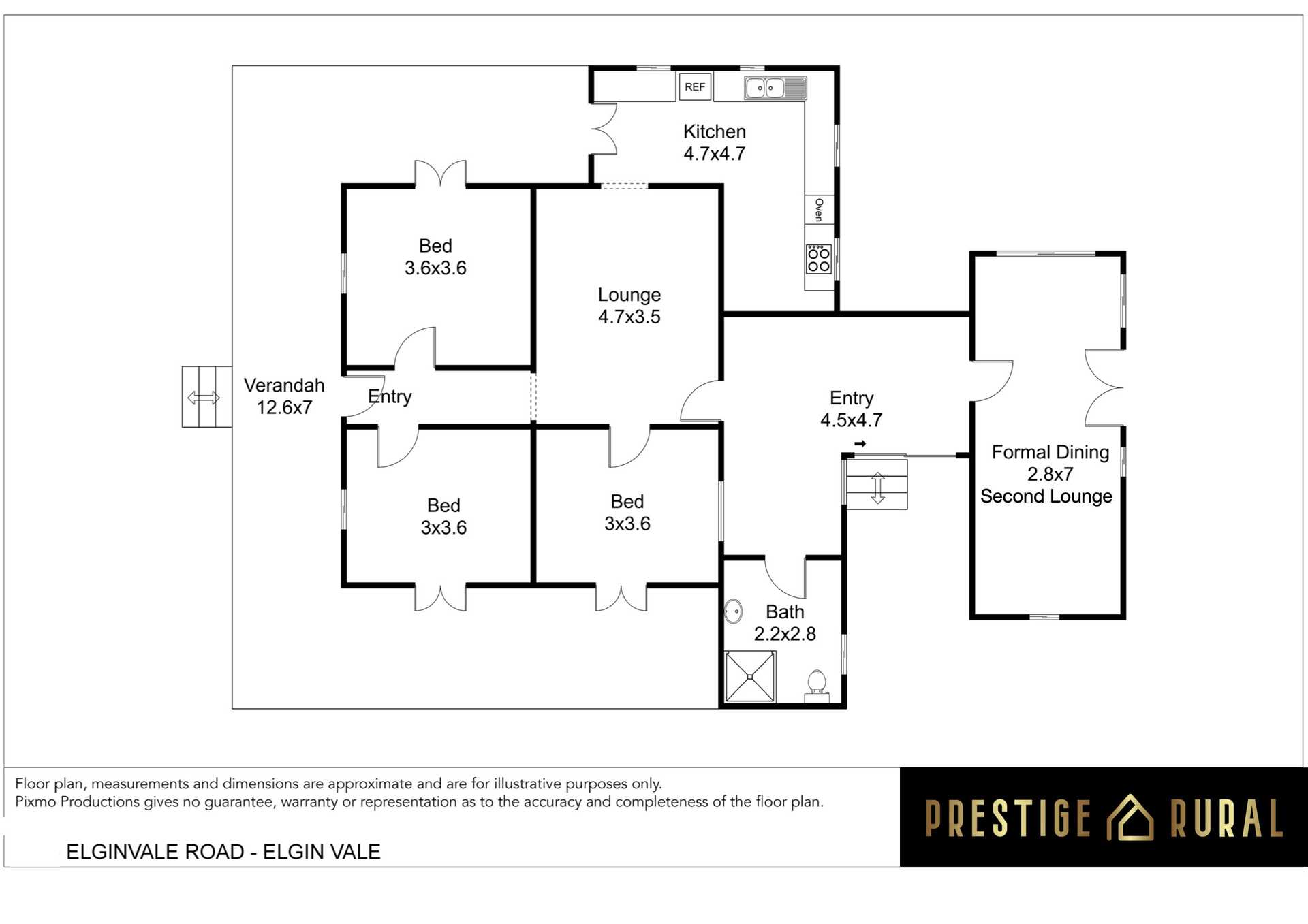 Elginvale For Sale by Farmbuy.com - floorplan 1