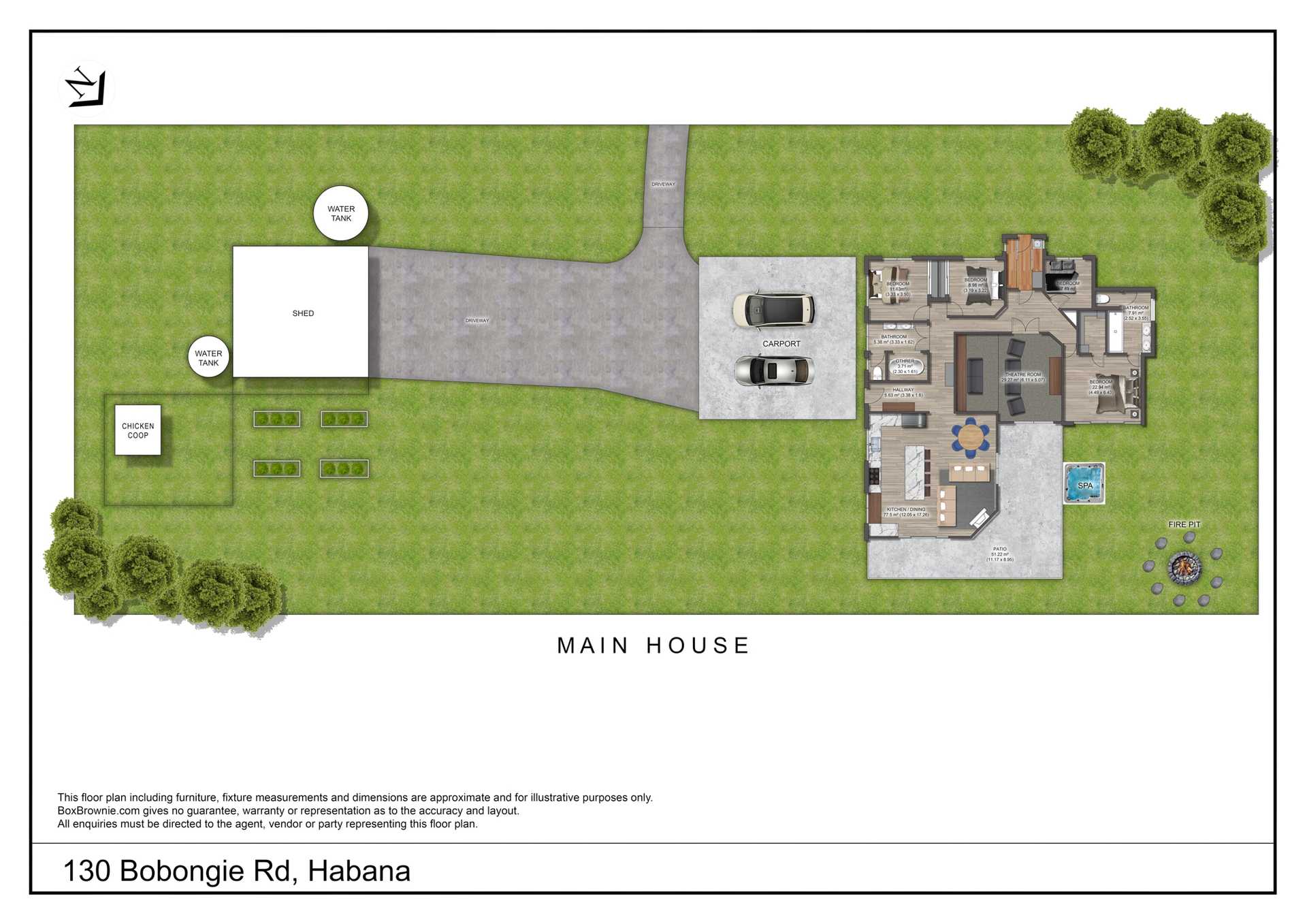 130 Bobongies Road , Habana Expressions of Interest by Farmbuy.com - floorplan 1