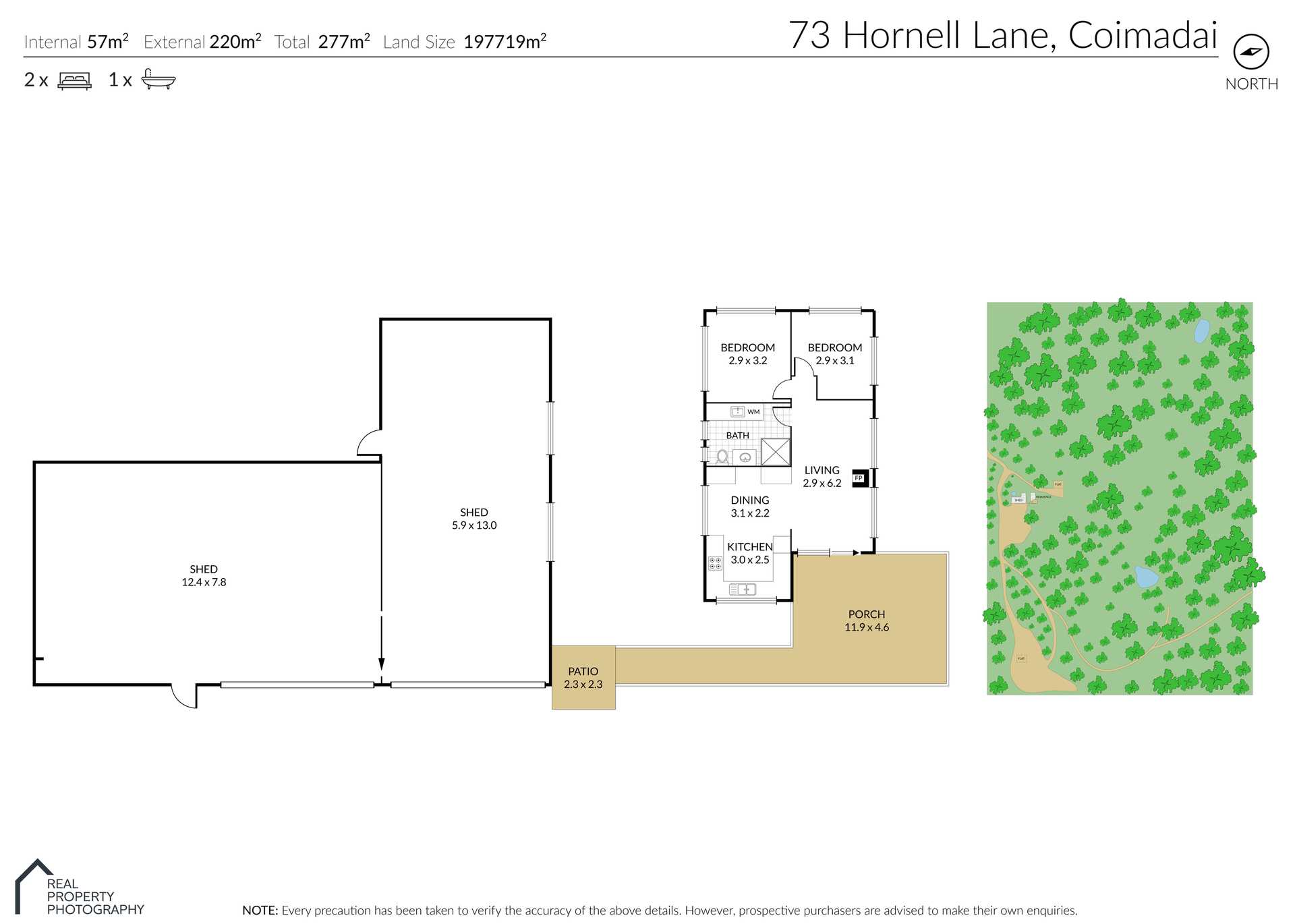 73 Hornell Lane, Coimadai For Sale by Farmbuy.com - floorplan 1