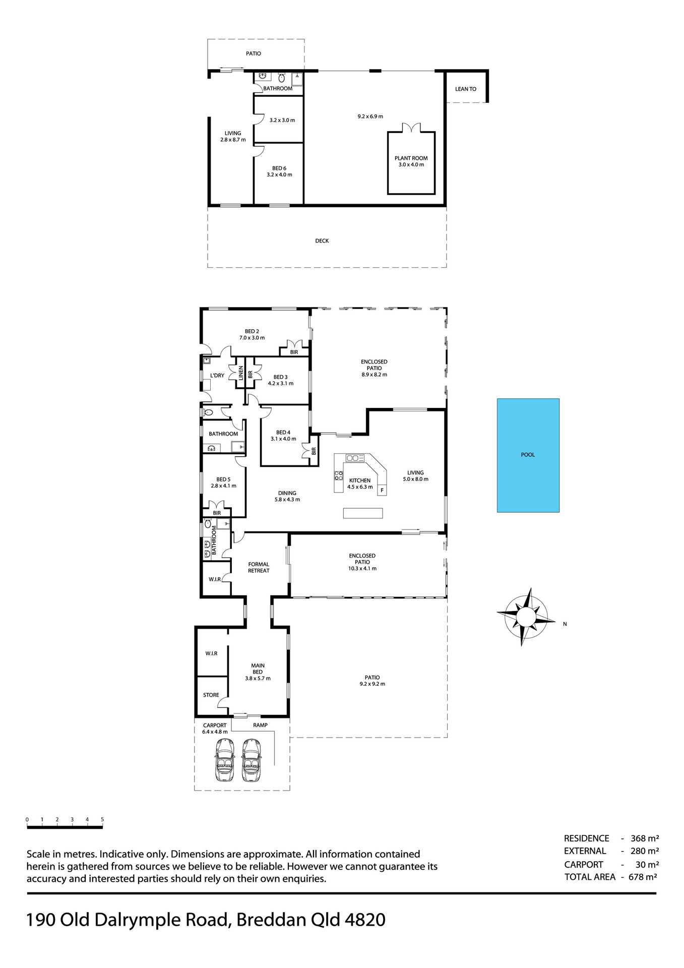 190 Old Dalrymple Road, Breddan For Sale by Farmbuy.com - floorplan 1
